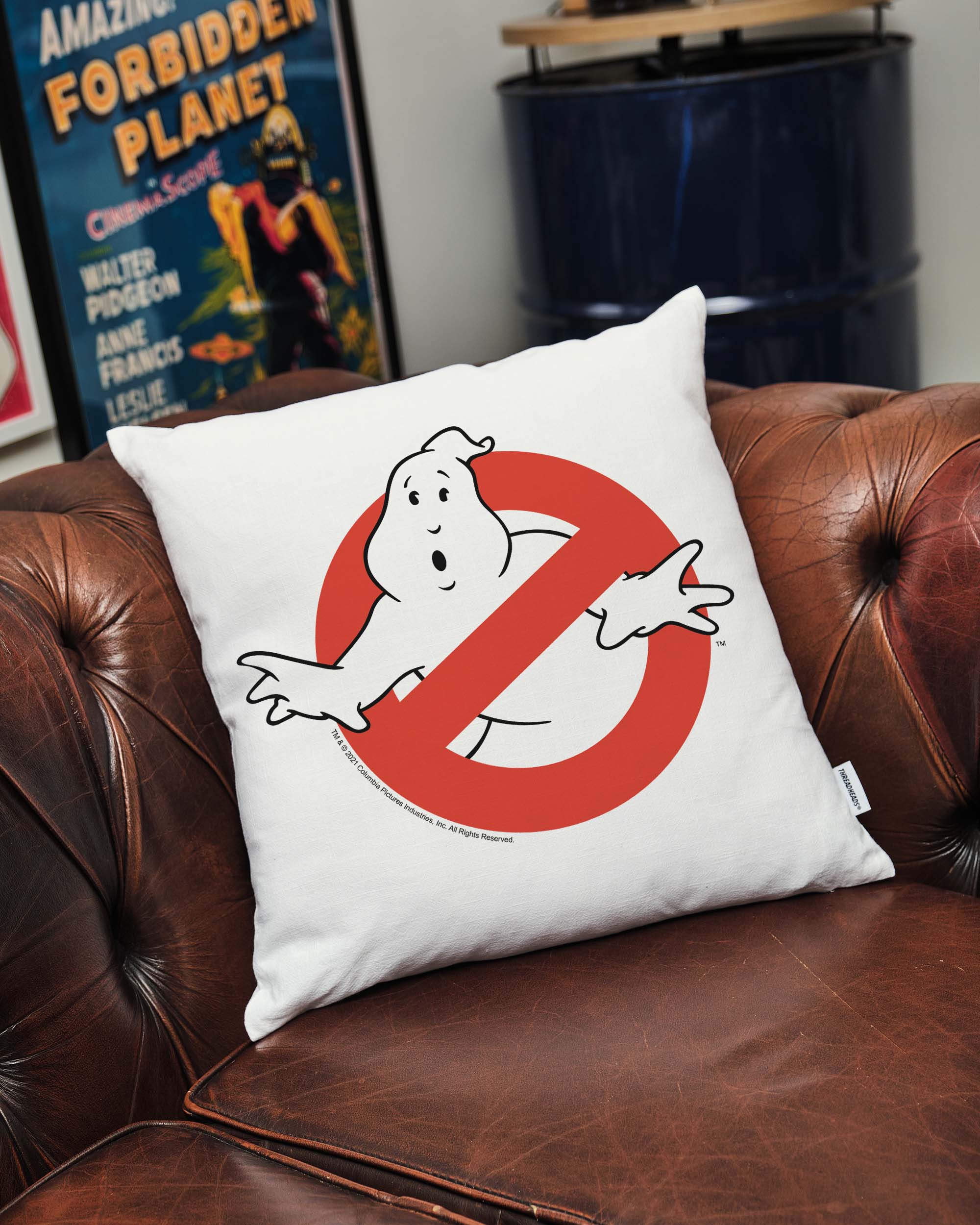 No Ghost Logo Cushion