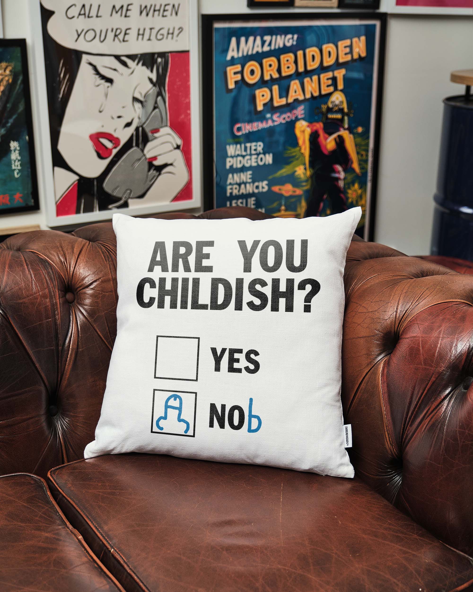 Are You Childish? Cushion
