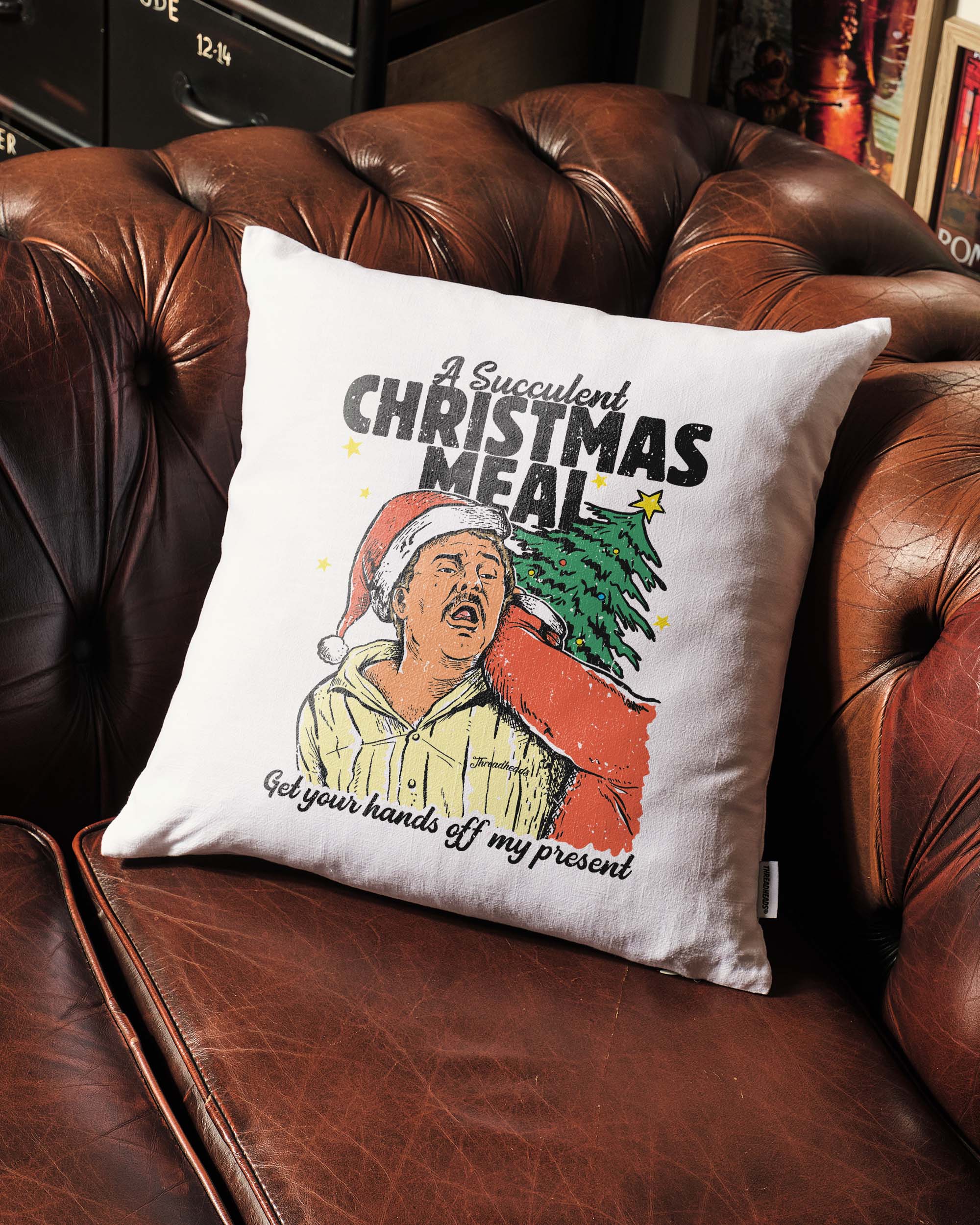 Succulent Christmas Meal Cushion Australia Online