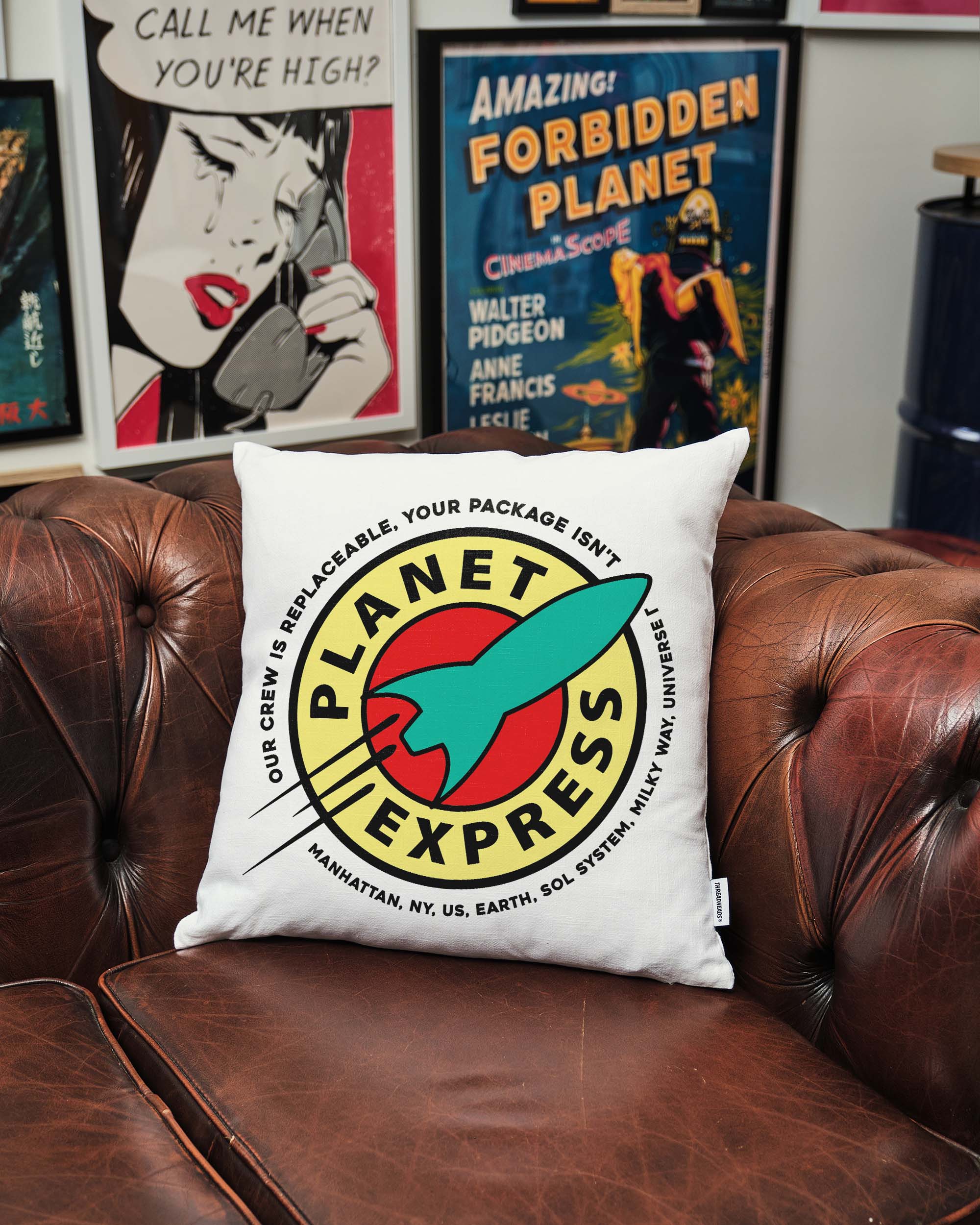 Planet Express Cushion