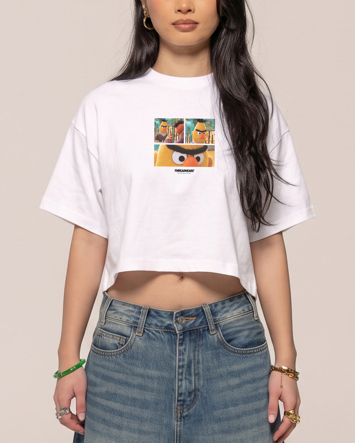 DJ Bruce Lee Crop Tee