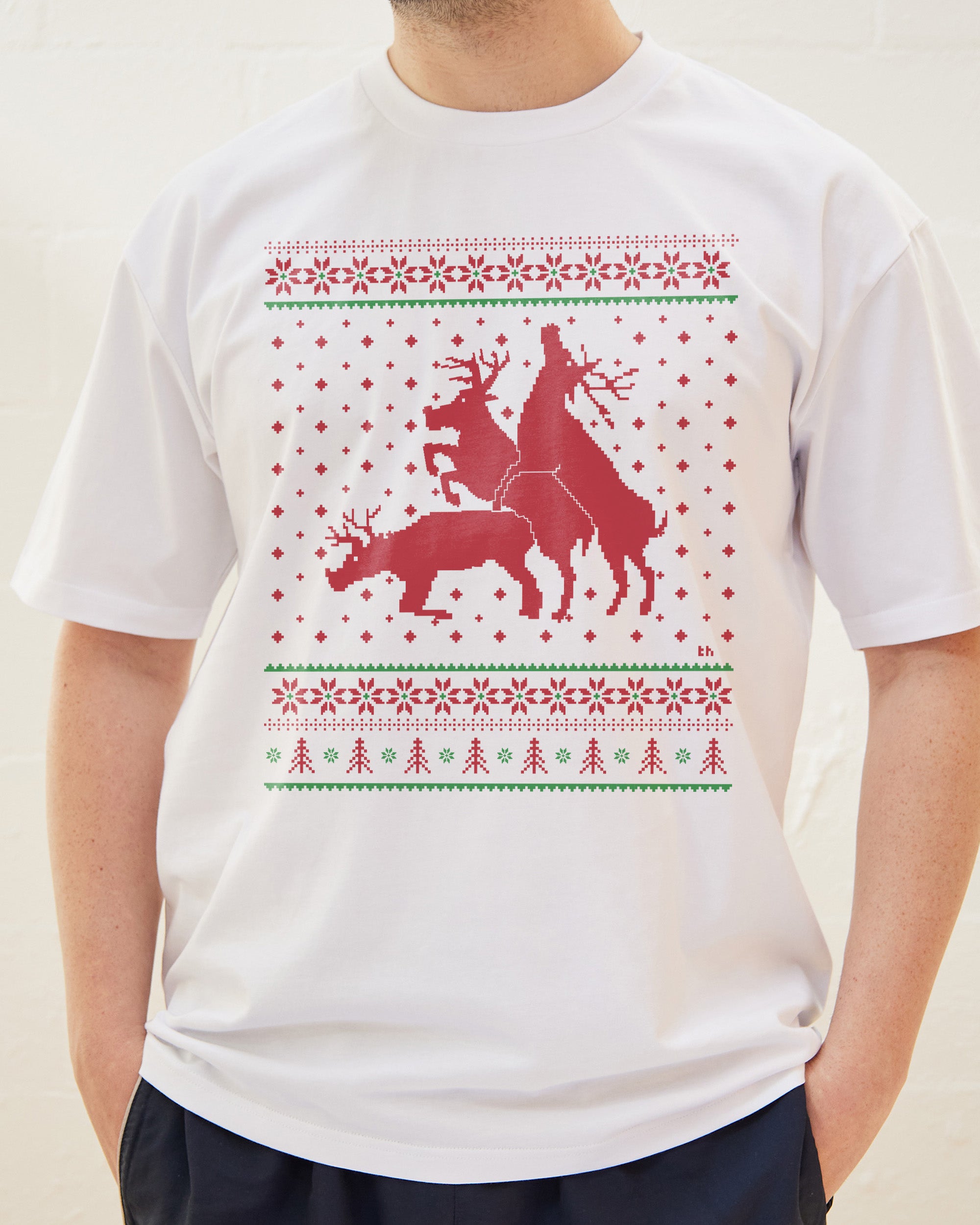 Sexing Reindeer Ugly Jumper T-Shirt