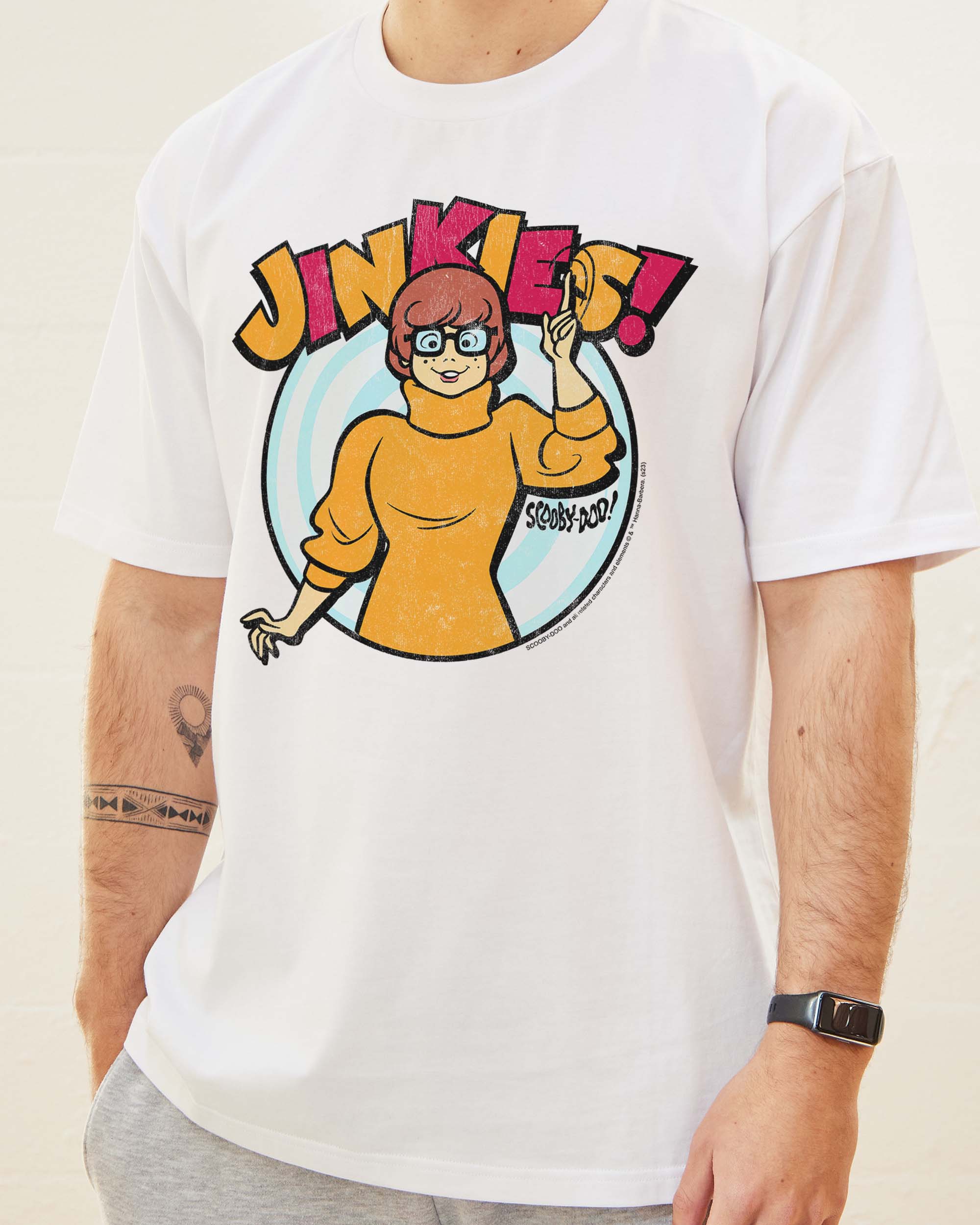 Jinkies T-Shirt Australia Online White