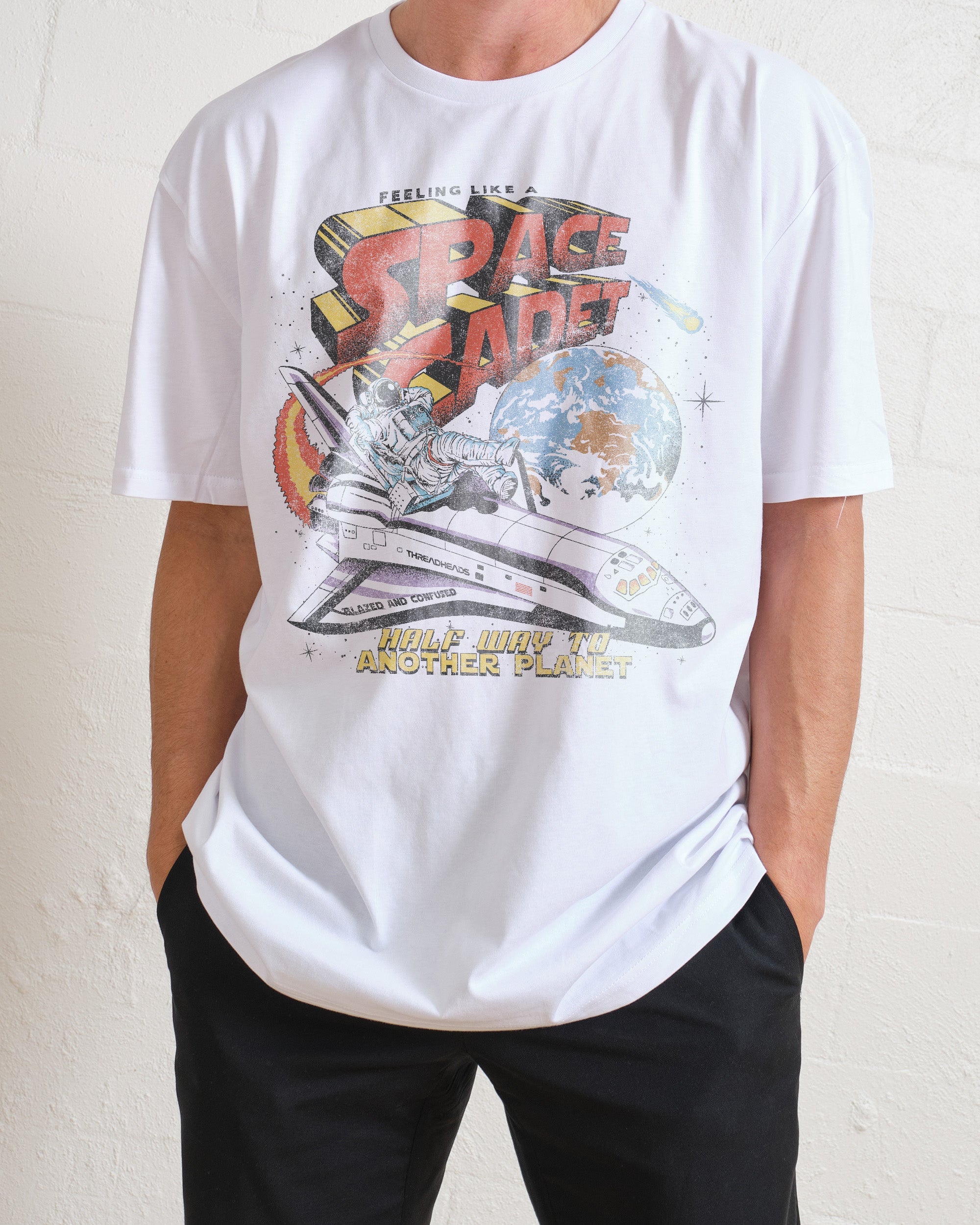 Space Cadet T-Shirt Australia Online White