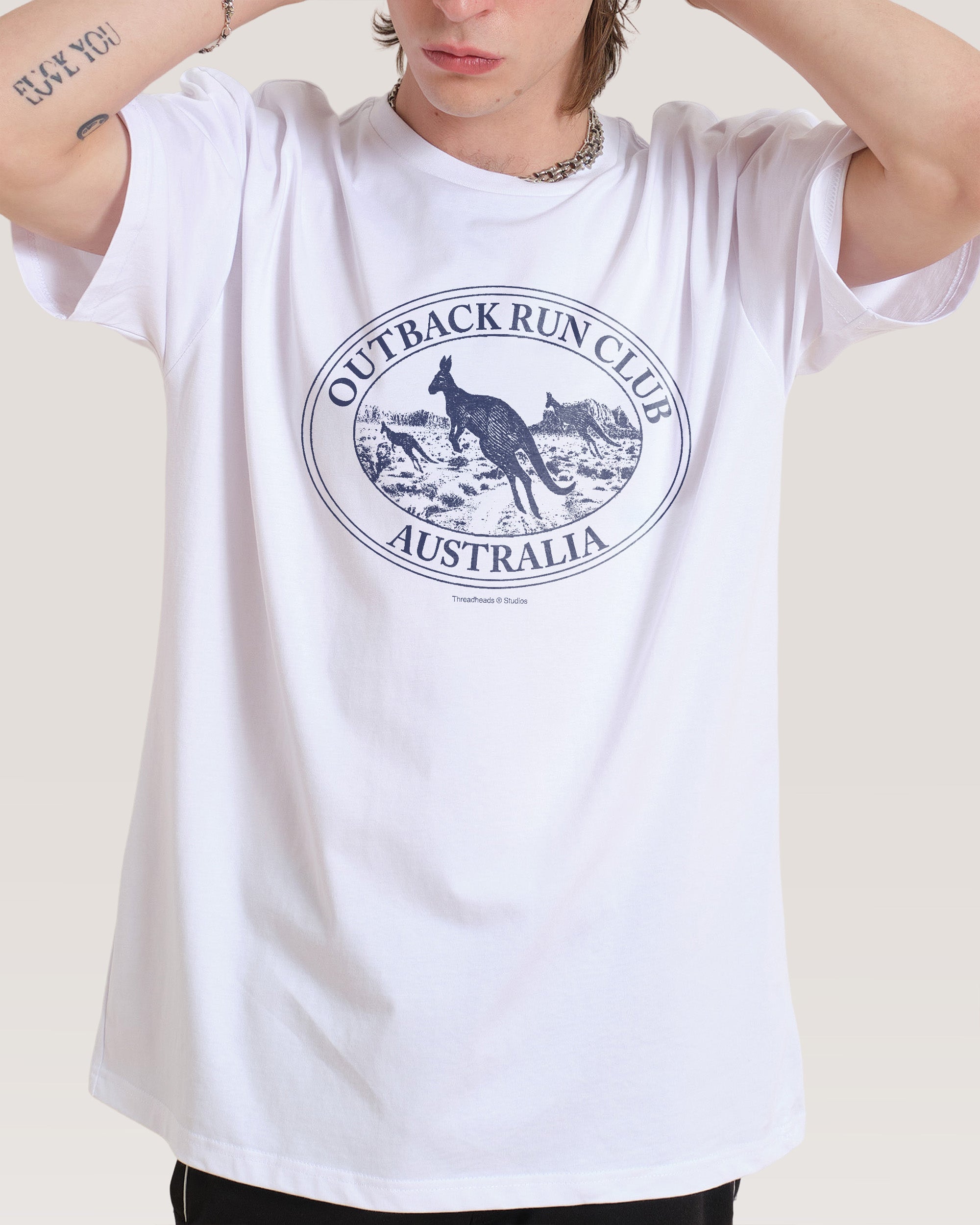 Kangaroo Outback Run Club T-Shirt