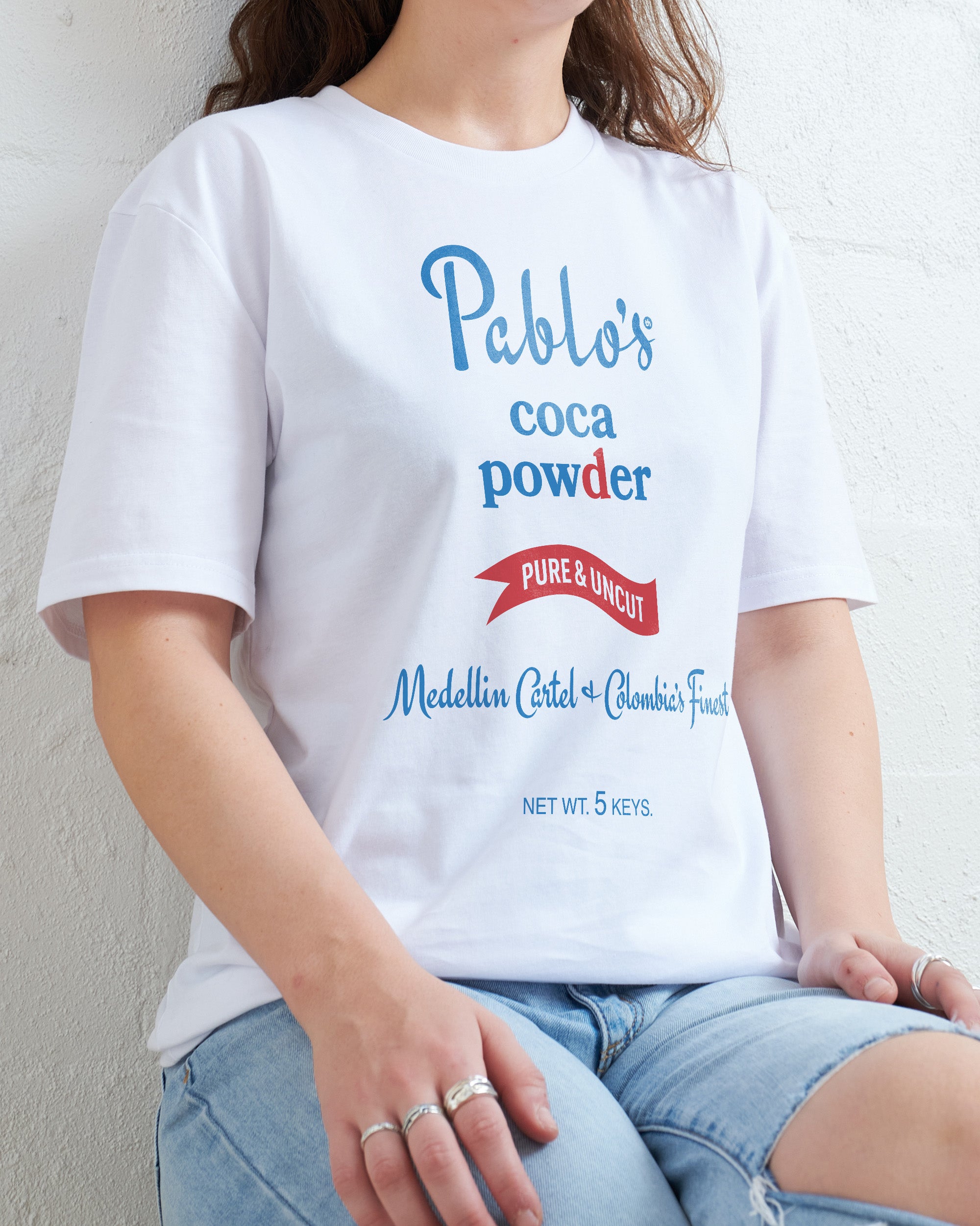 Pablo's Coca Powder T-Shirt Australia Online