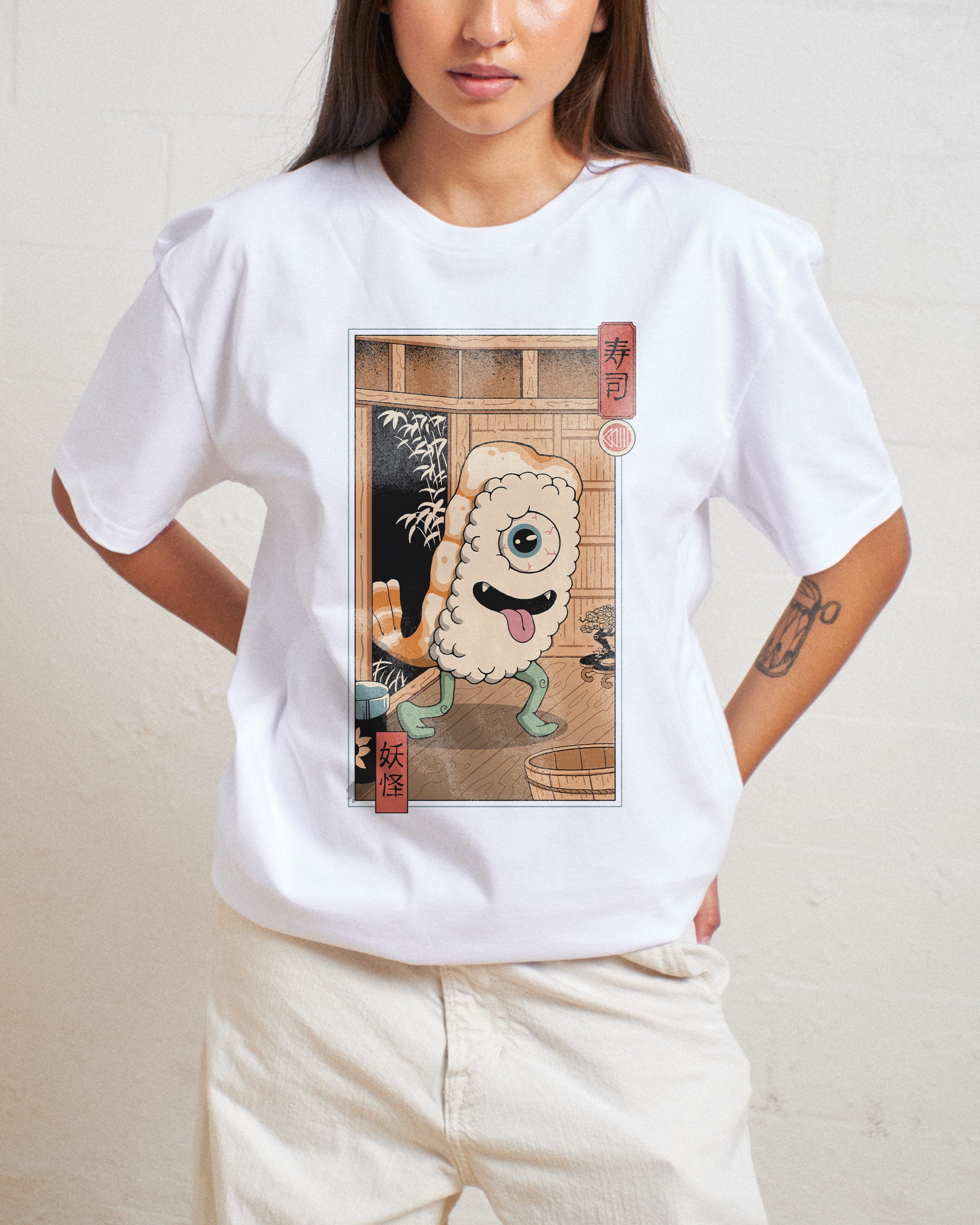 Yokai Sushi in Edo T-Shirt