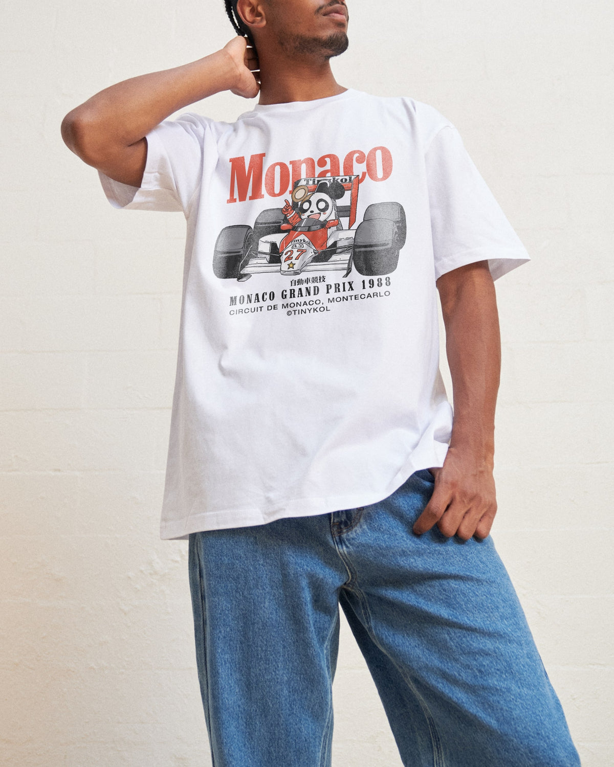 Monaco Racing T-Shirt | Designed by TINYKOL Australia