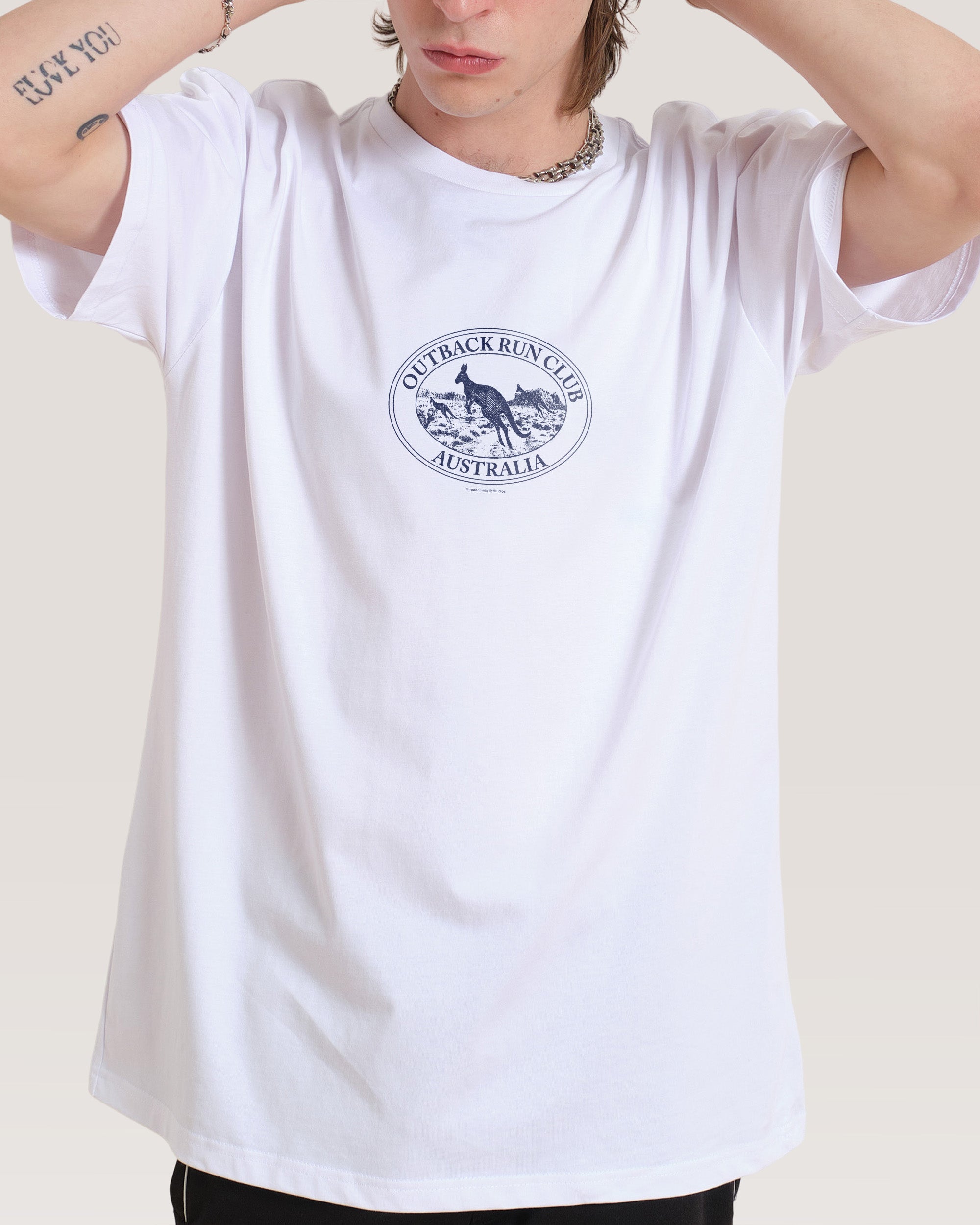 Kangaroo Outback Run Club T-Shirt