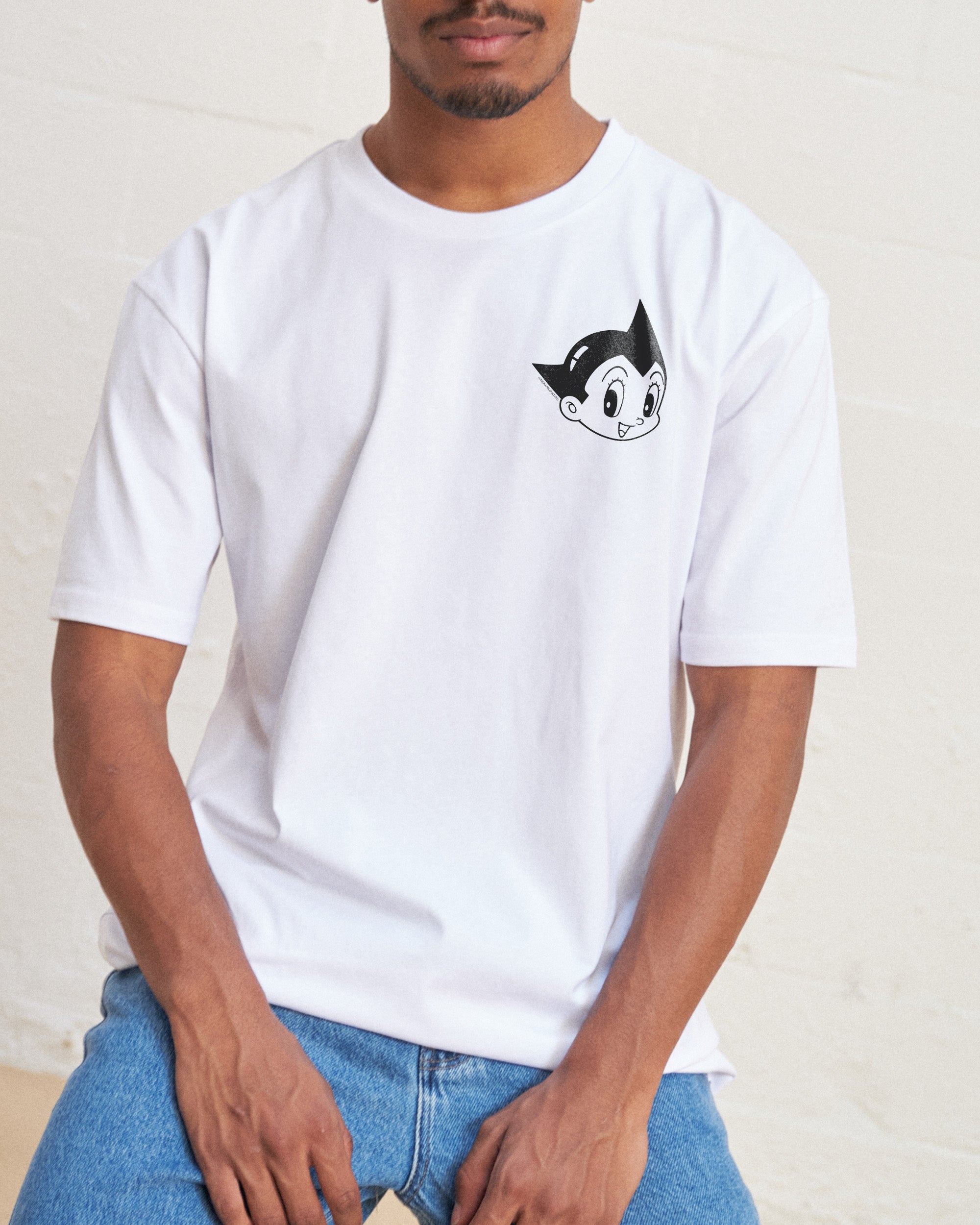 Astro Boy Face Mini Print T-Shirt
