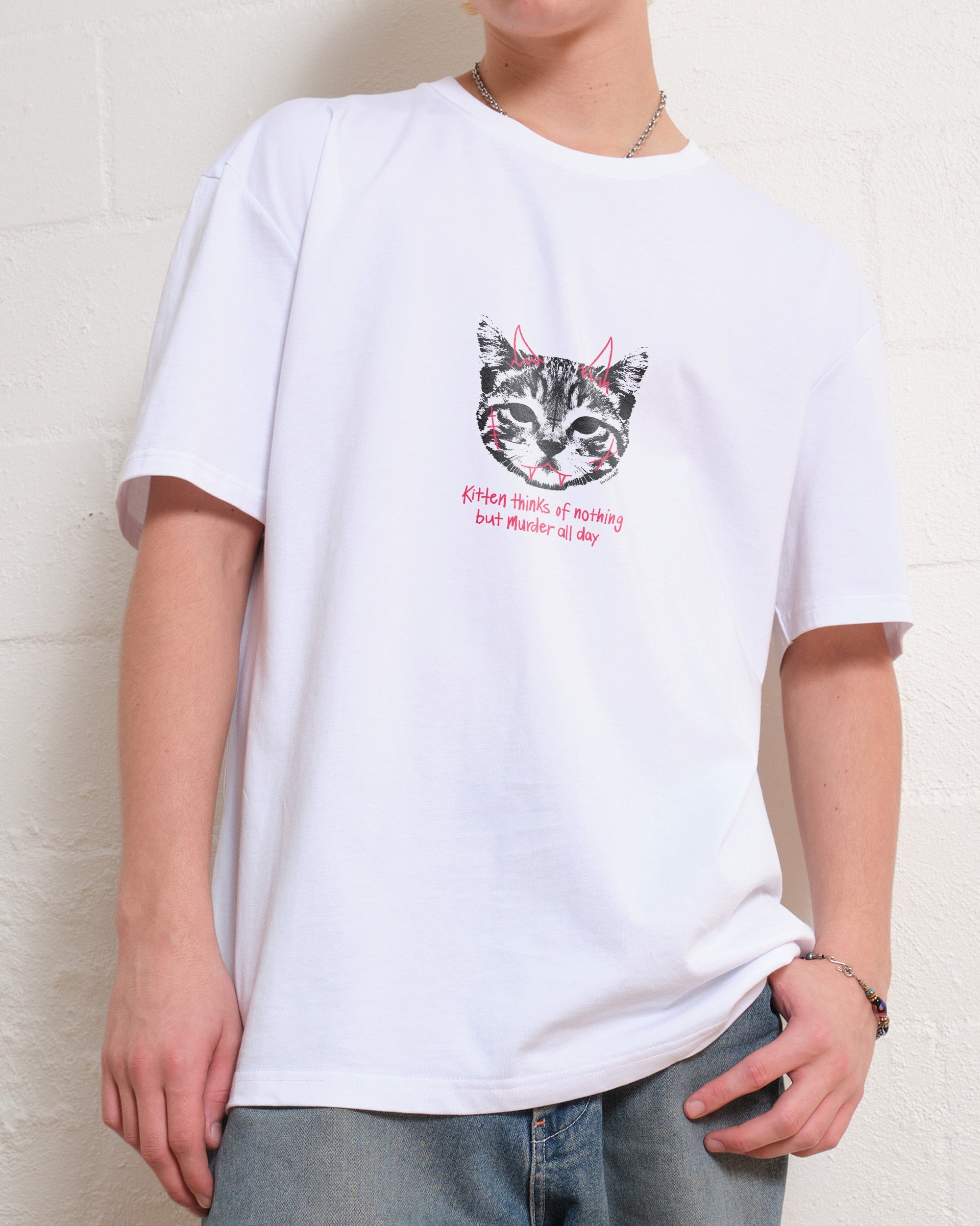 Demon Kitten T-Shirt #gender_men's