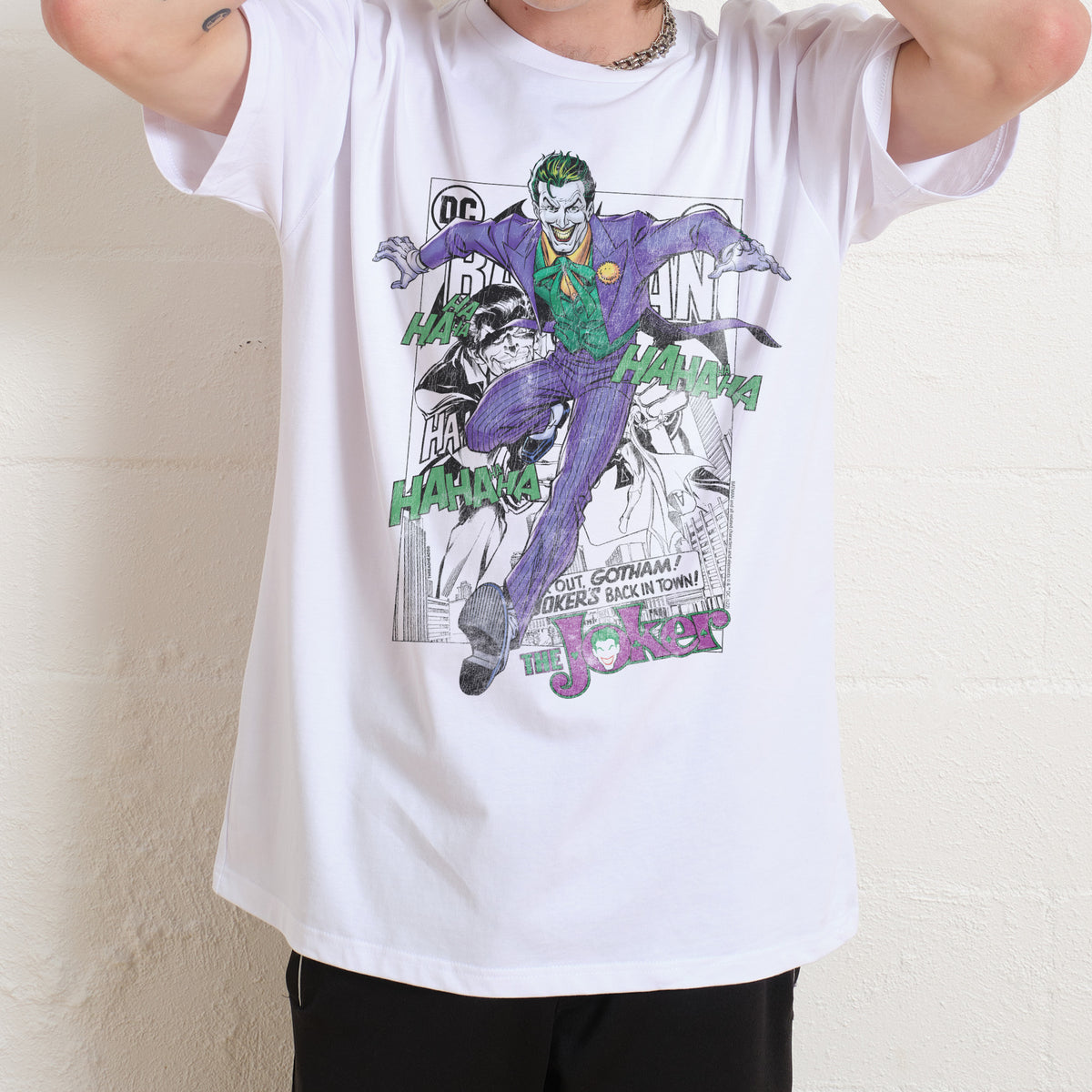 The Joker T-Shirt Official DC Merch Australia - Main Image