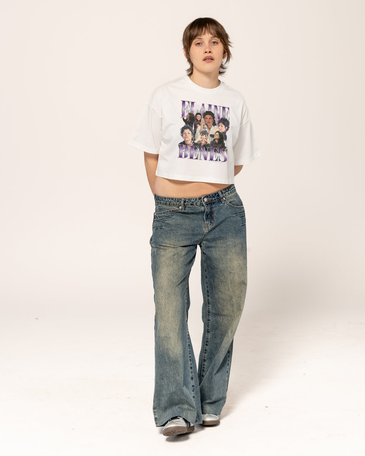 Vintage Elaine Crop Tee