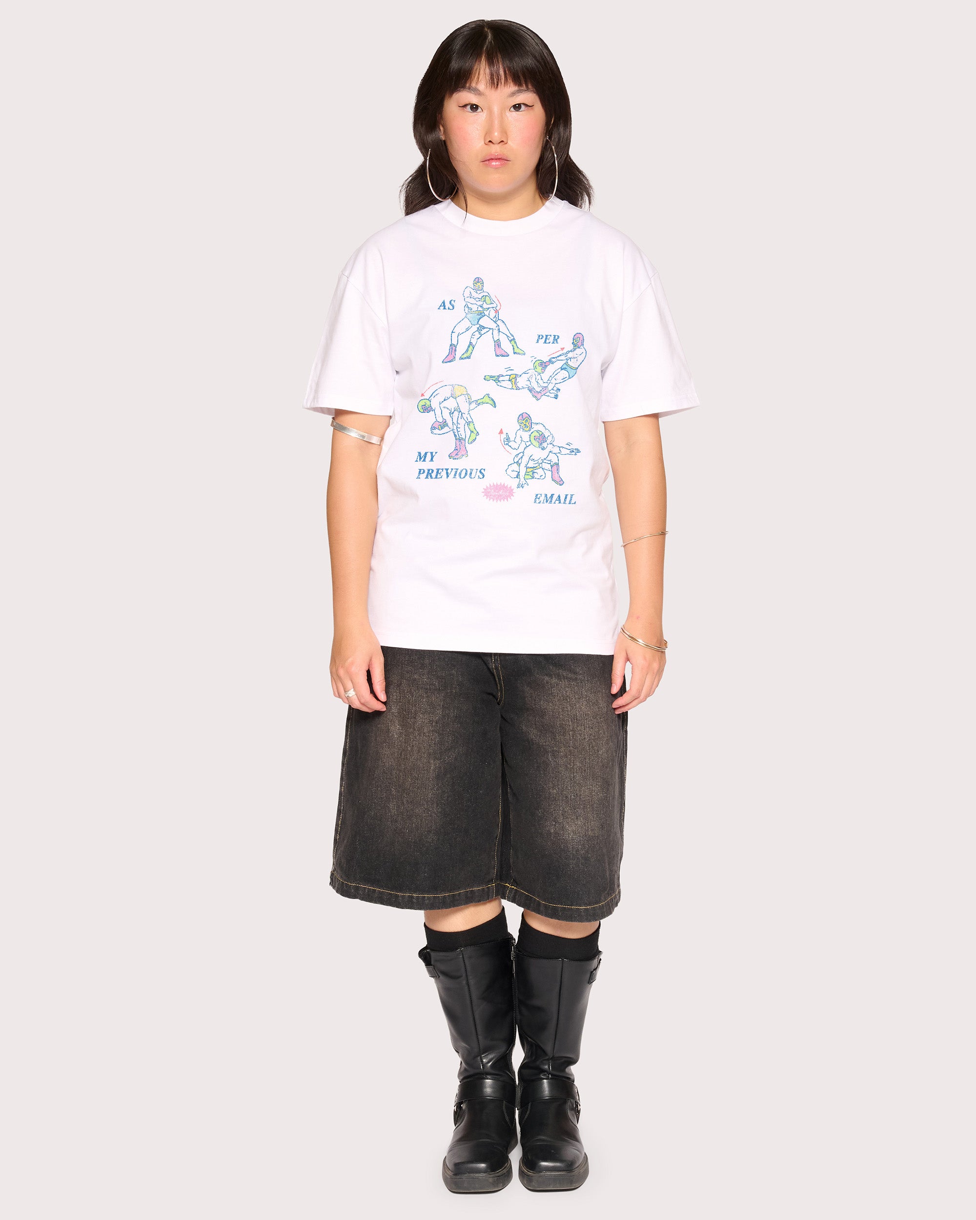 As Per My Last Email White T-Shirt