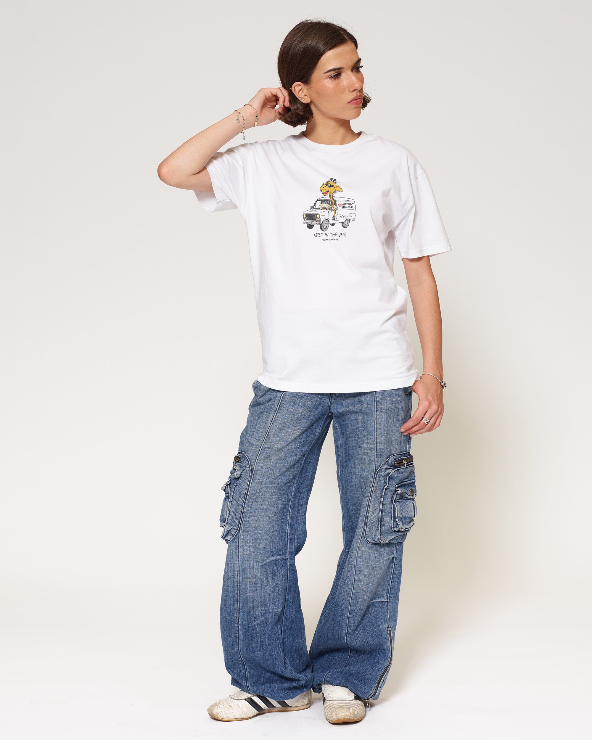 Get in the Van White T-Shirt