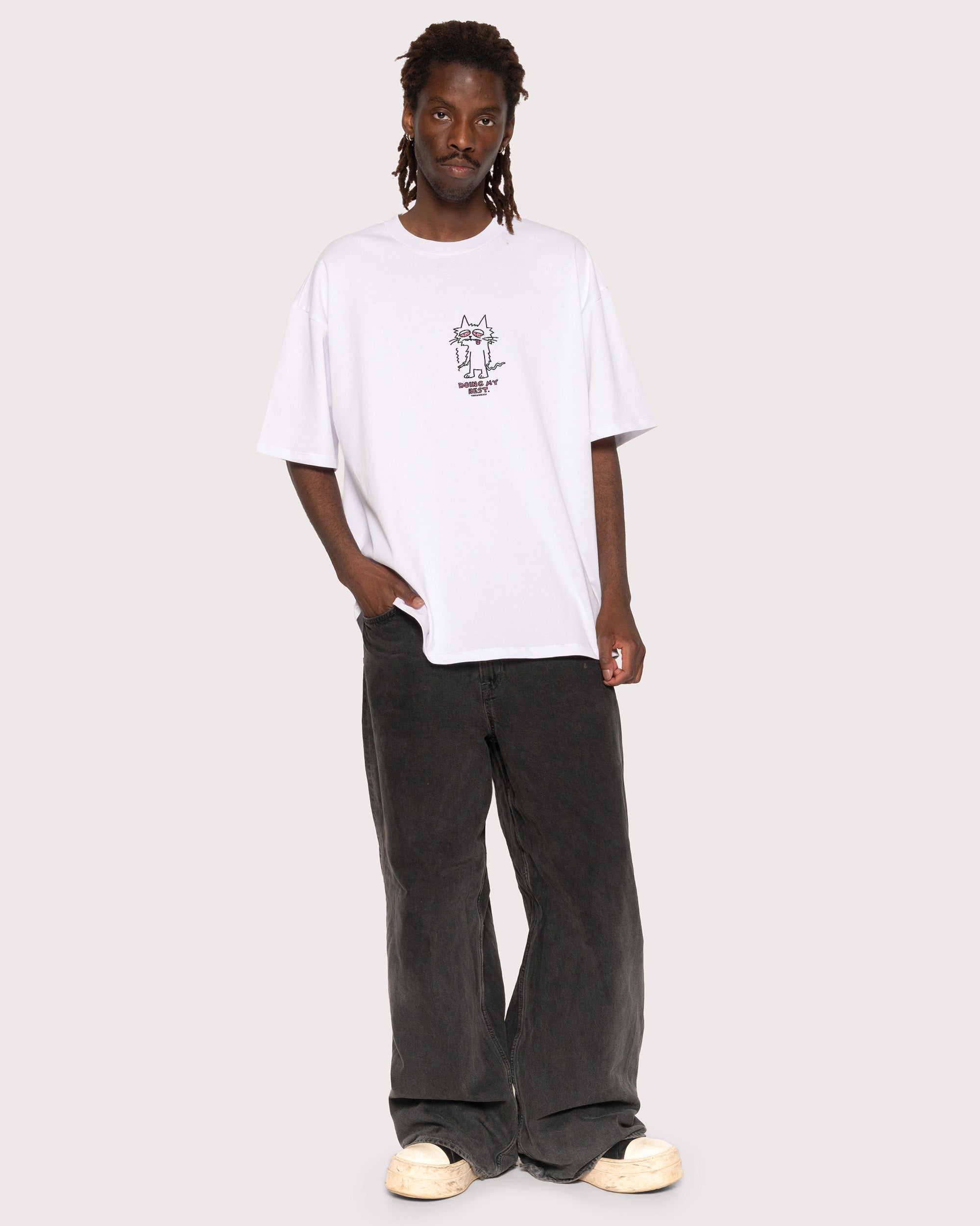 Doing My Best White T-Shirt