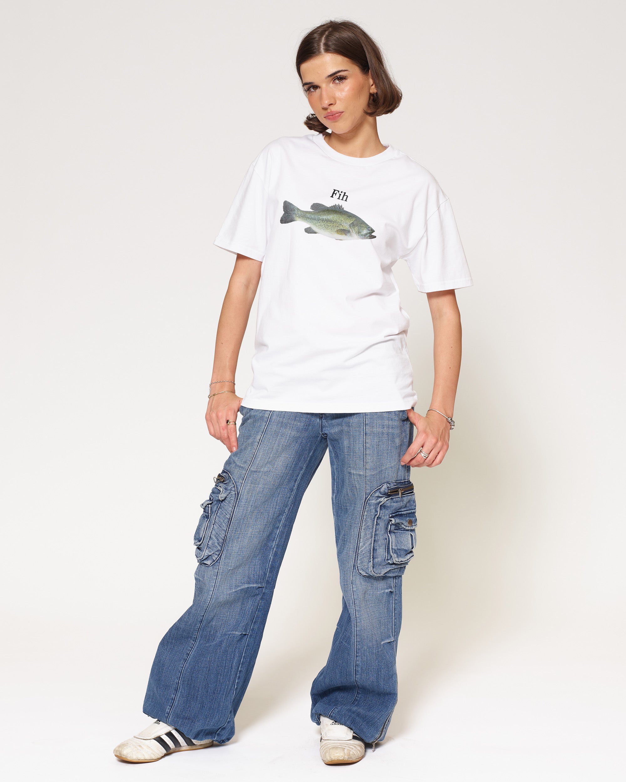 Fih White T-Shirt