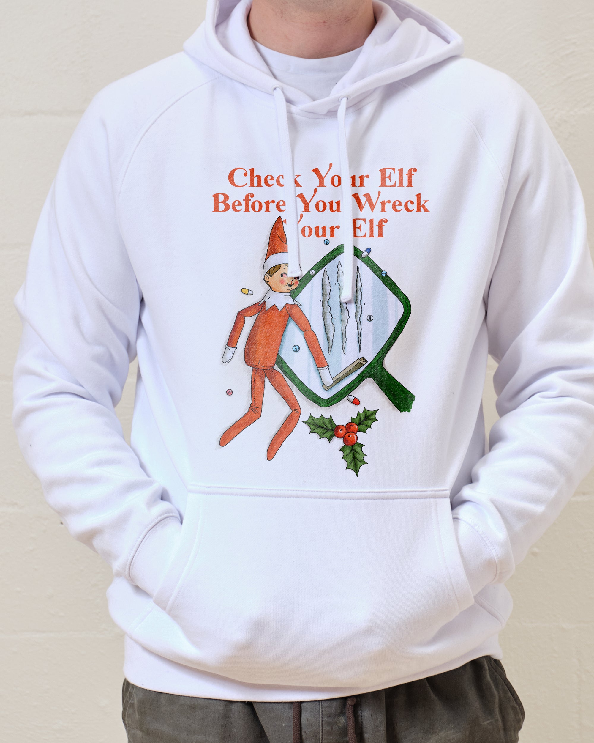 Check your Elf Hoodie Australia Online White