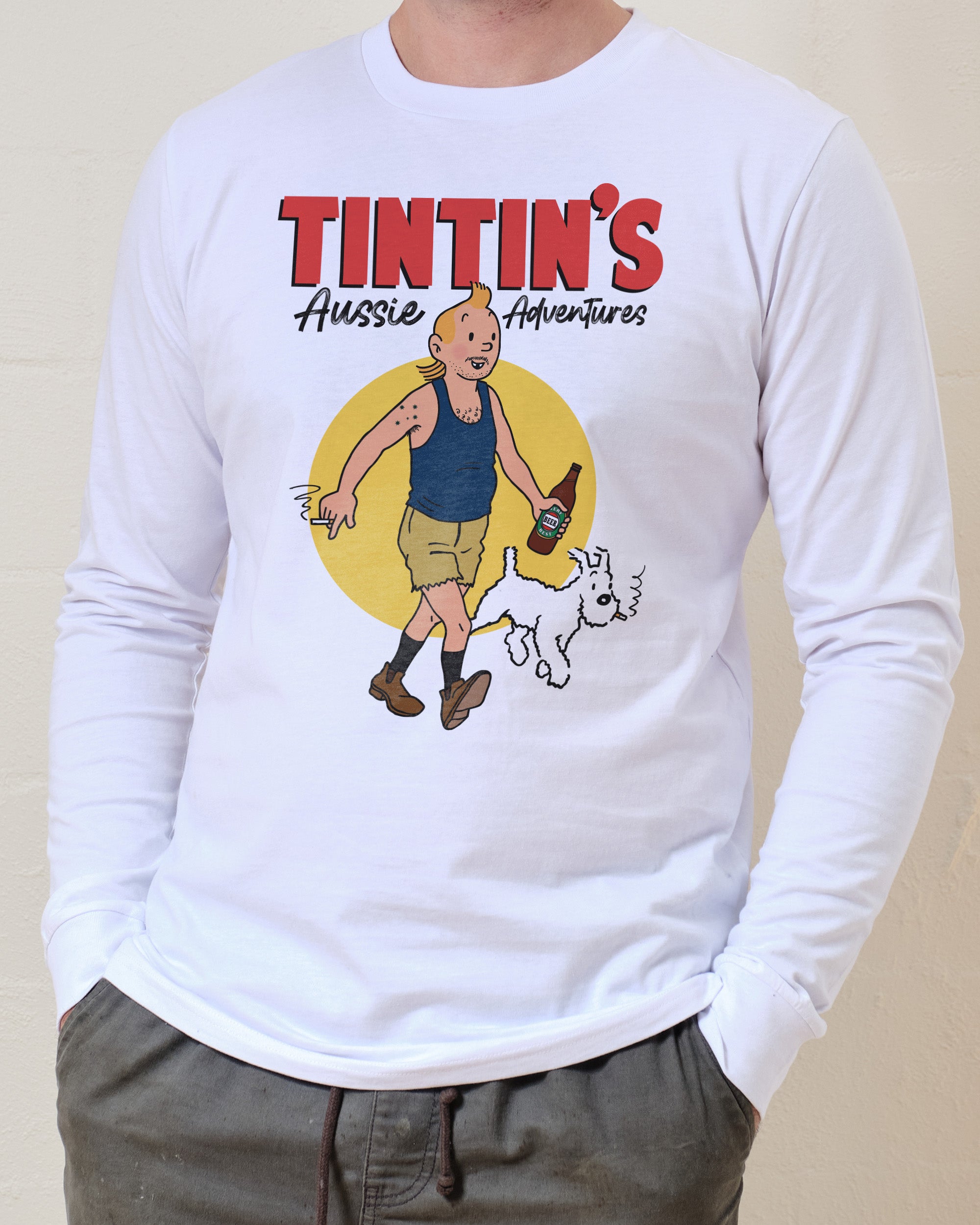 Tintin's Aussie Adventures Long Sleeve Australia Online