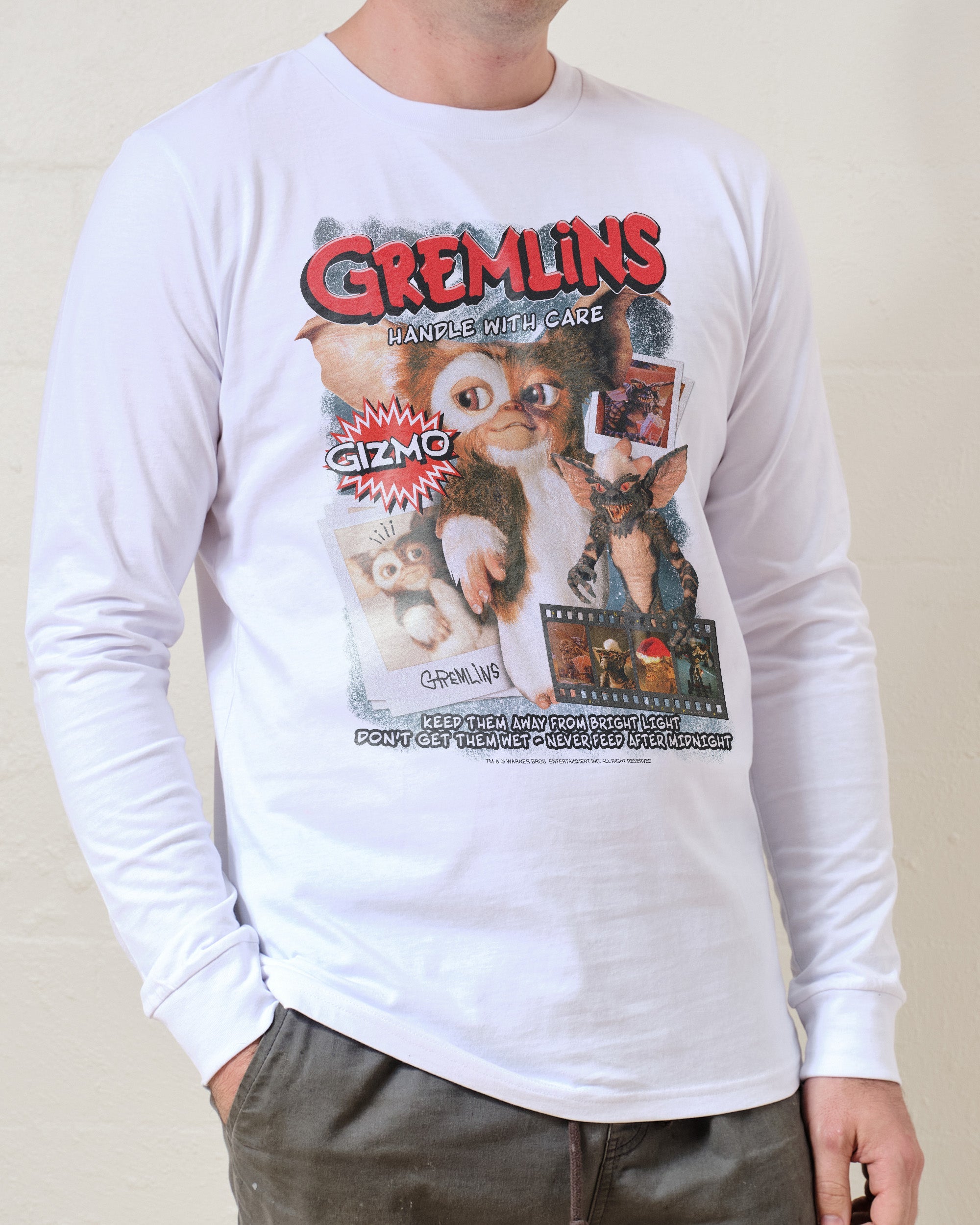 Gremlins Long Sleeve Australia Online White