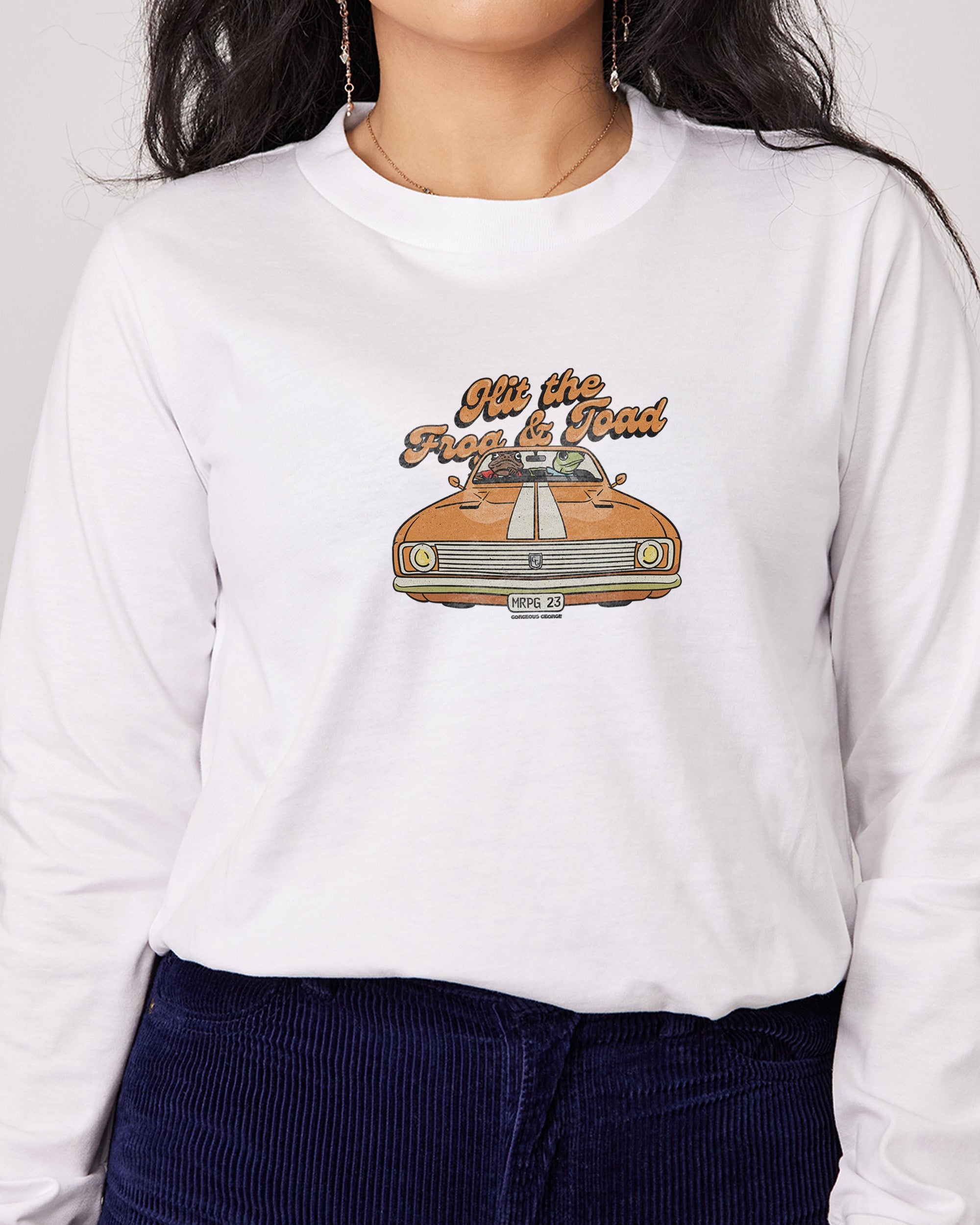 Hit the Frog and Toad Long Sleeve Australia Online White