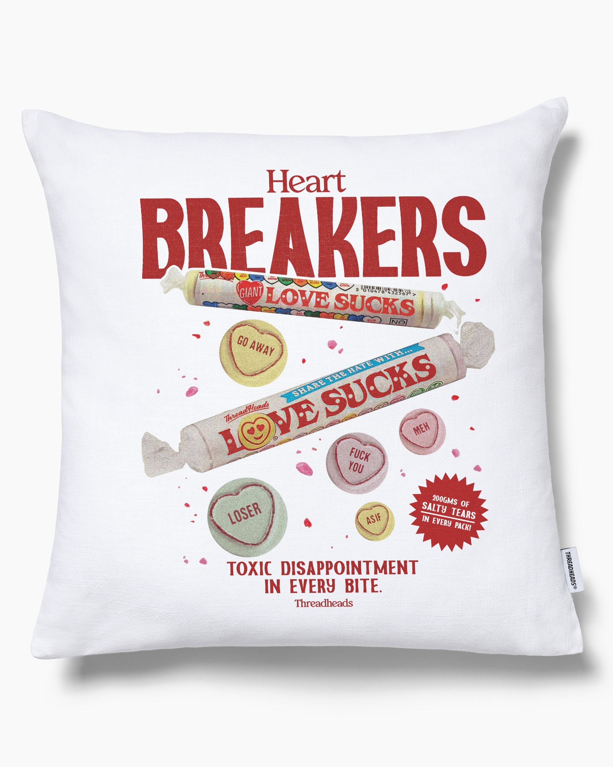 Heart Breakers Cushion Australia Online White