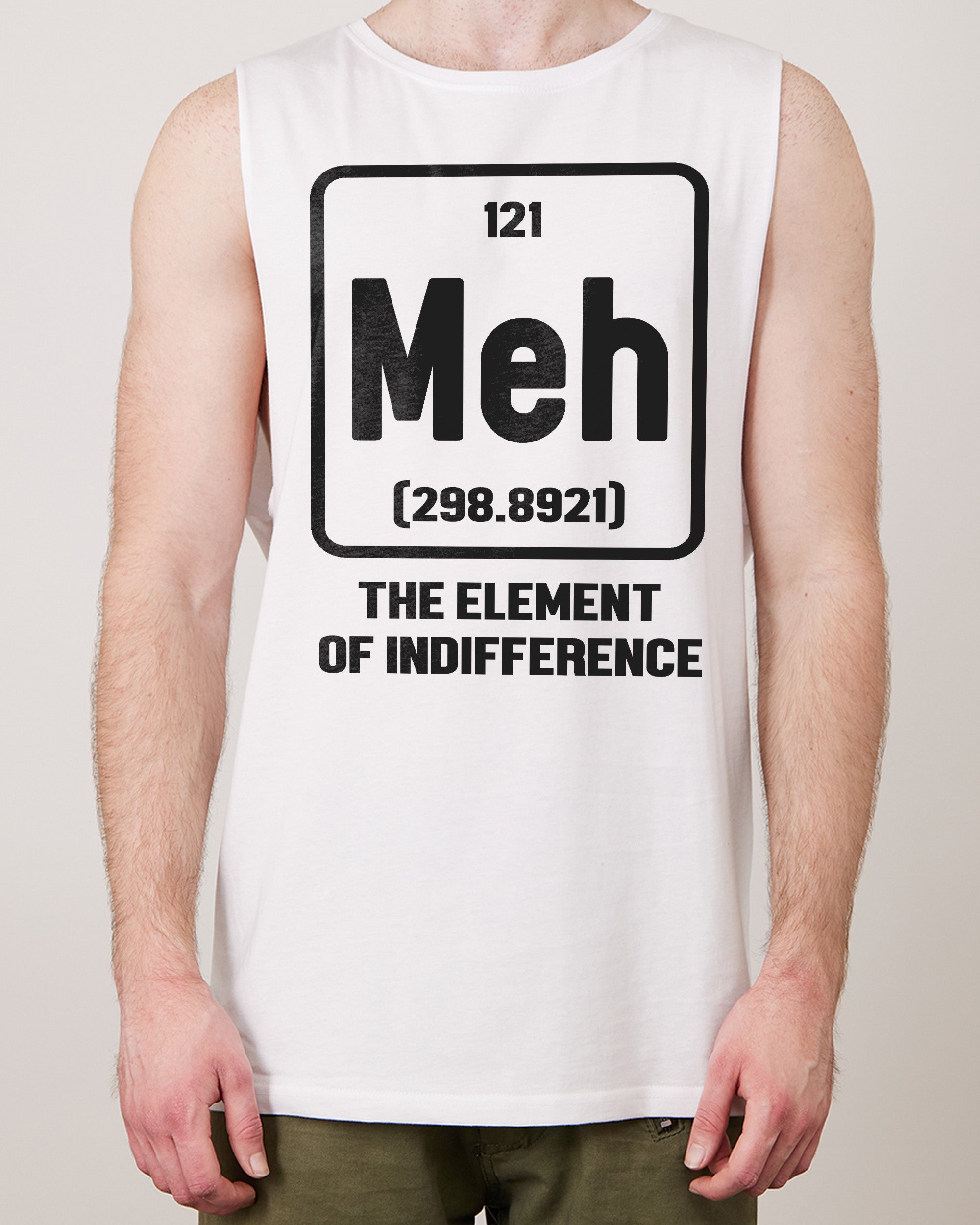 Meh The Element of Indifference Tank