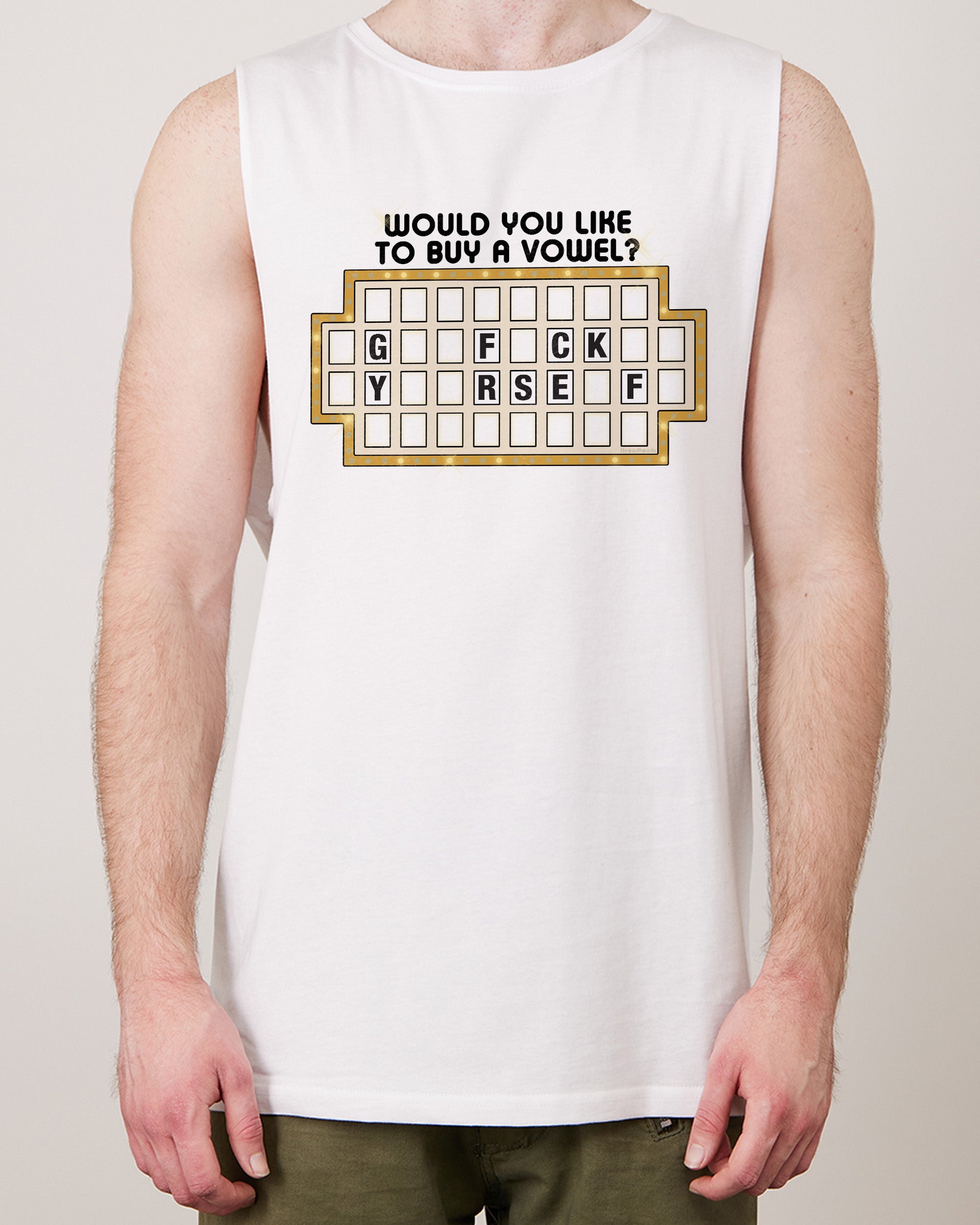 Would You Like To Buy A Vowel Tank