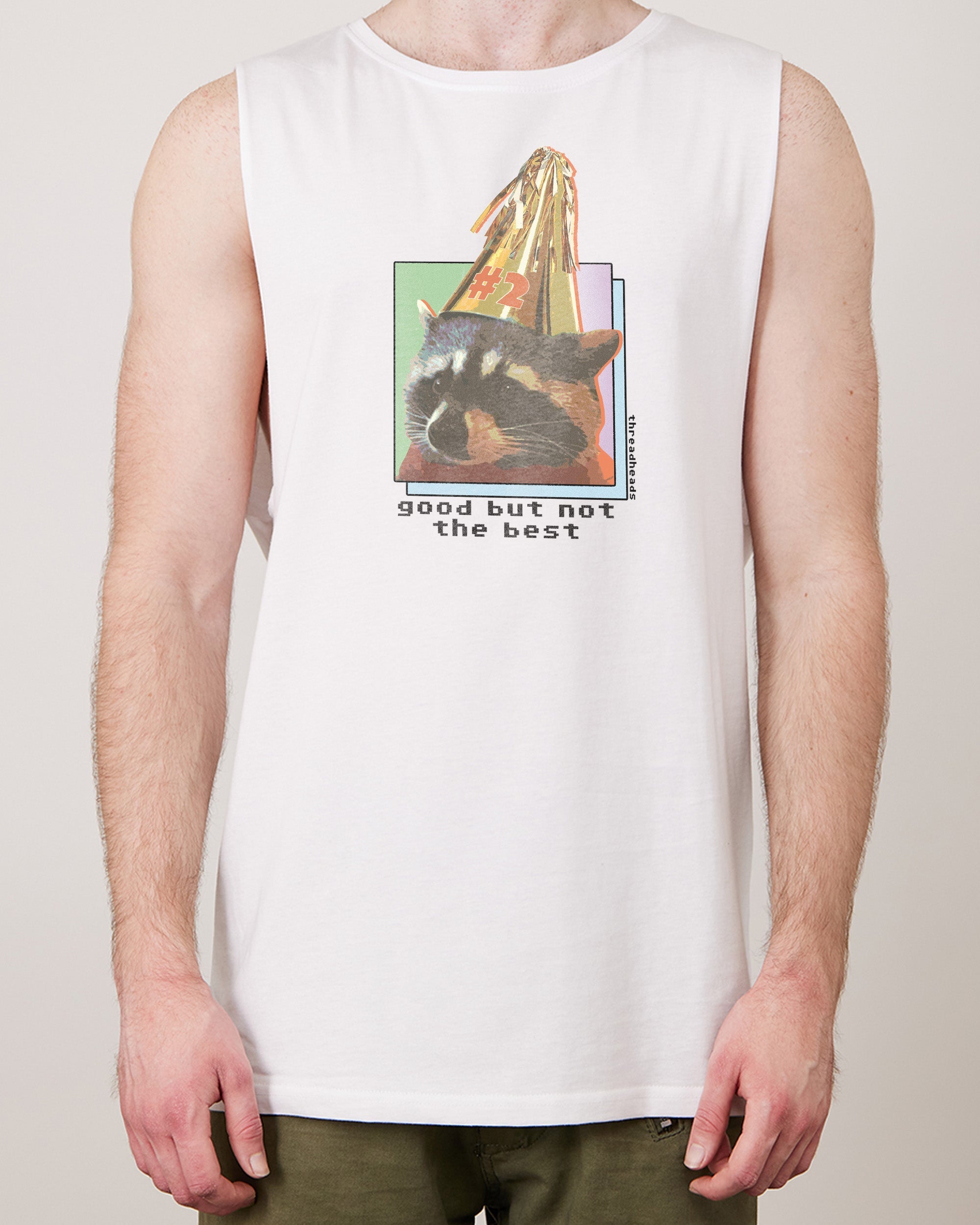 Good But Not the Best Tank Australia Online White