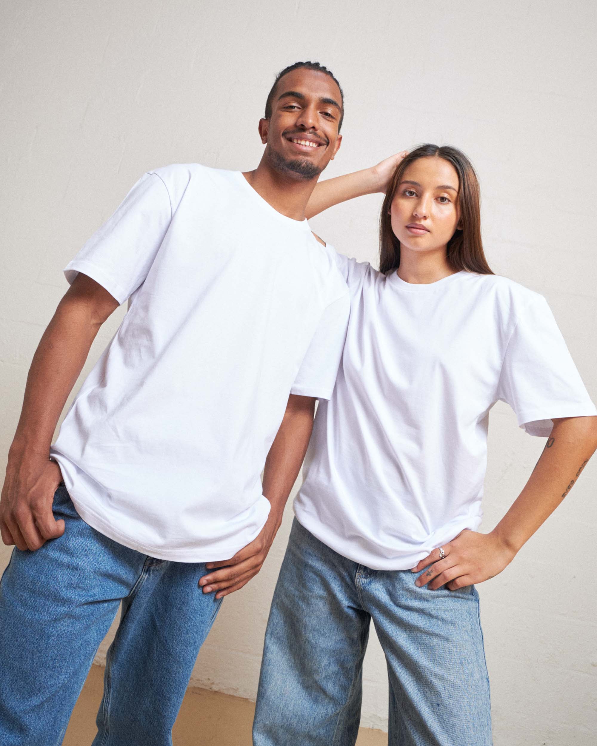 Oversized Tee 2-Pack: White