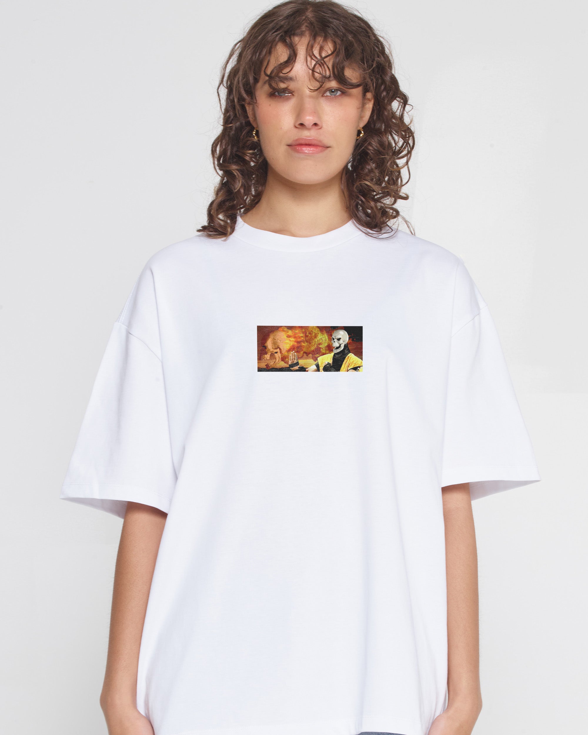 Mortal Kombat Banner Oversized Tee