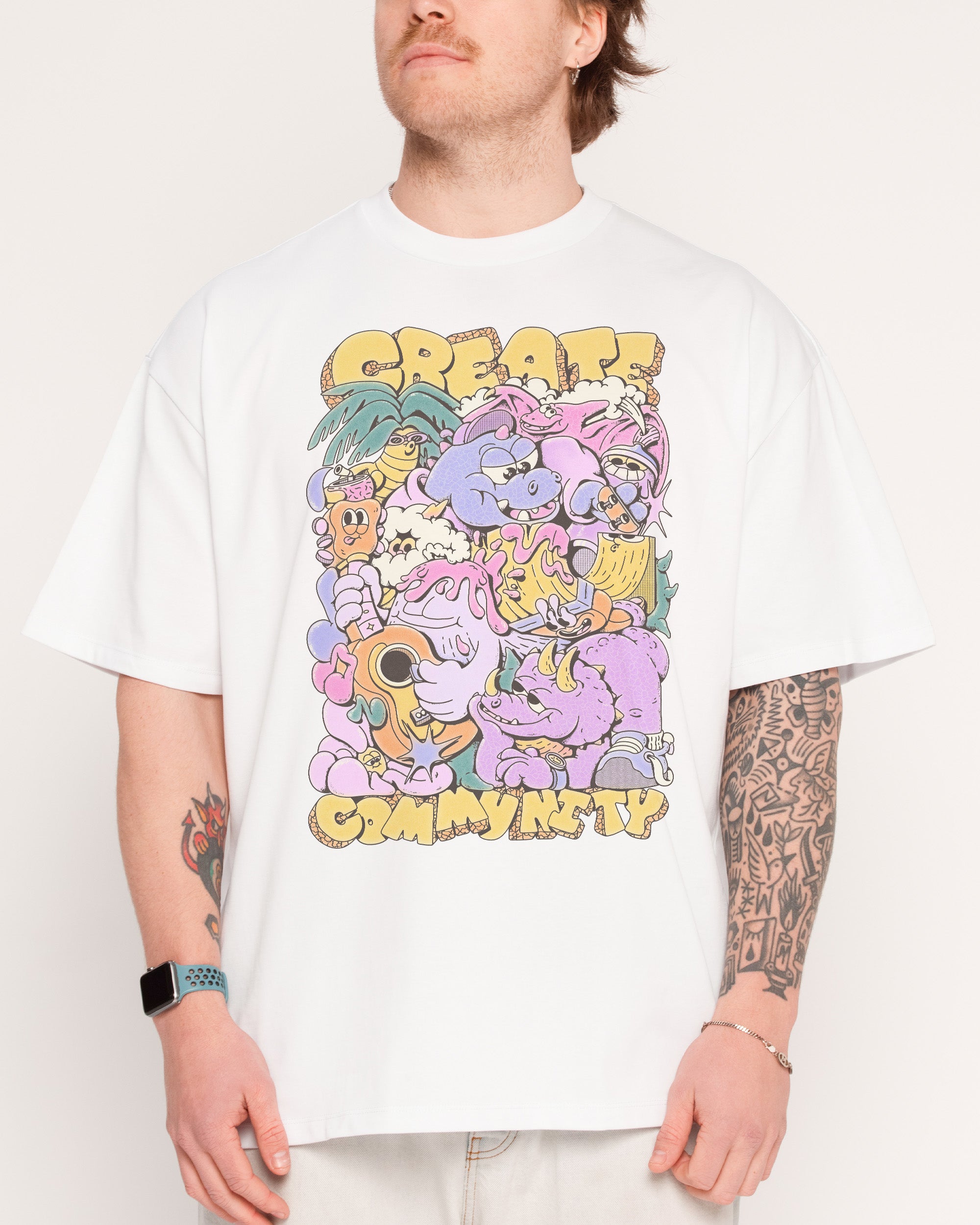 Create Community Oversized Tee