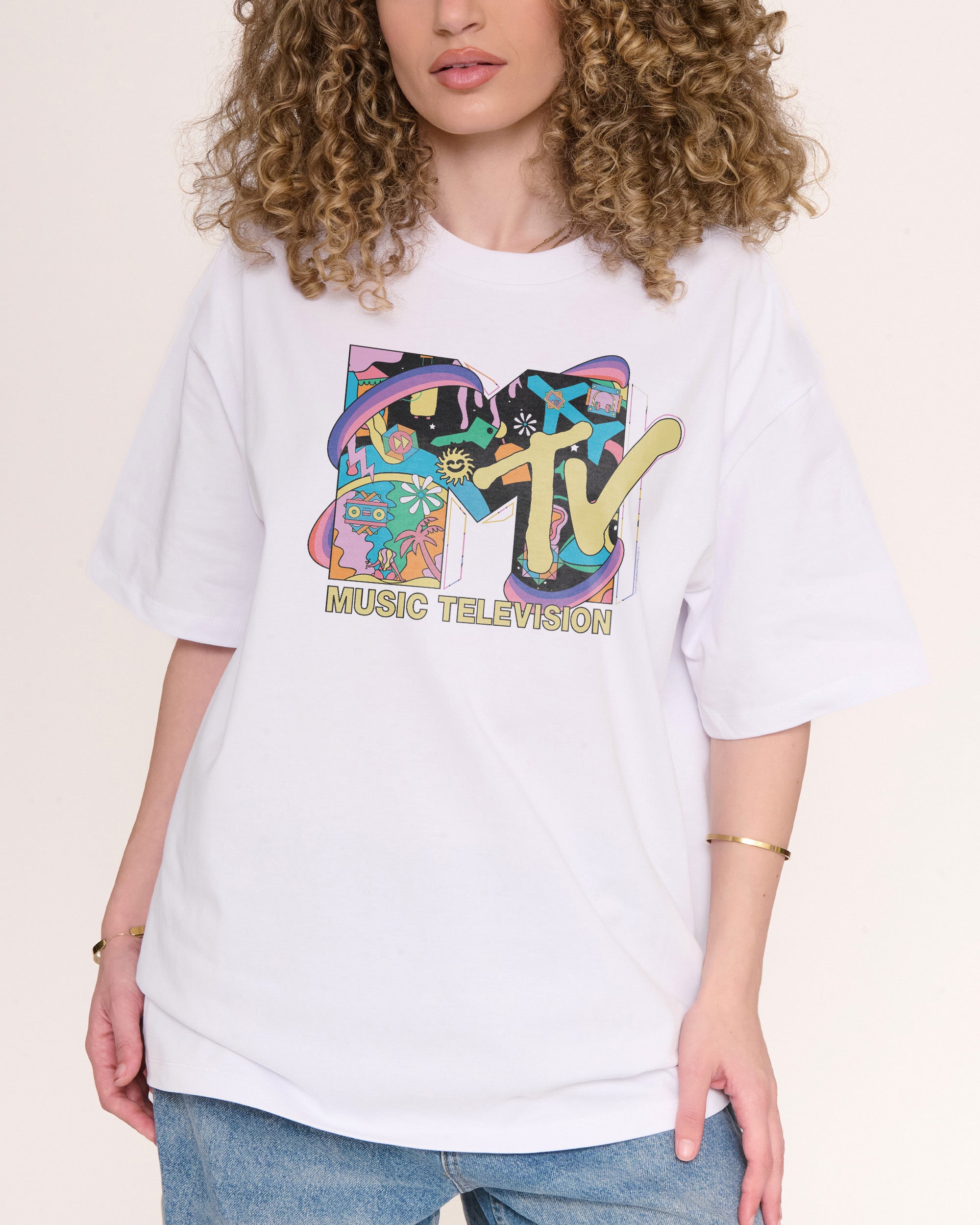 MTV LSD Oversized Tee | Official MTV collab