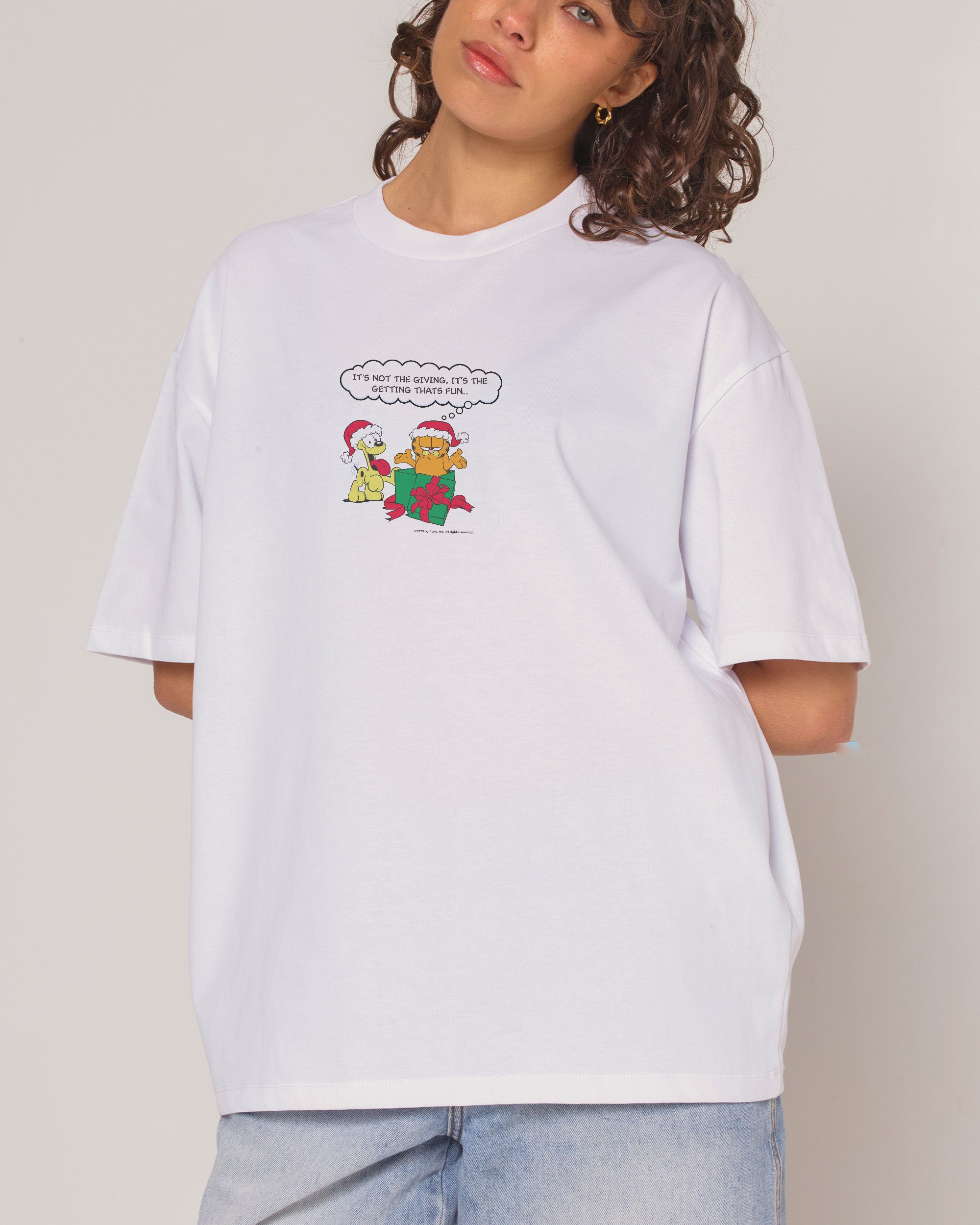 It’s the Getting White Oversized Tee