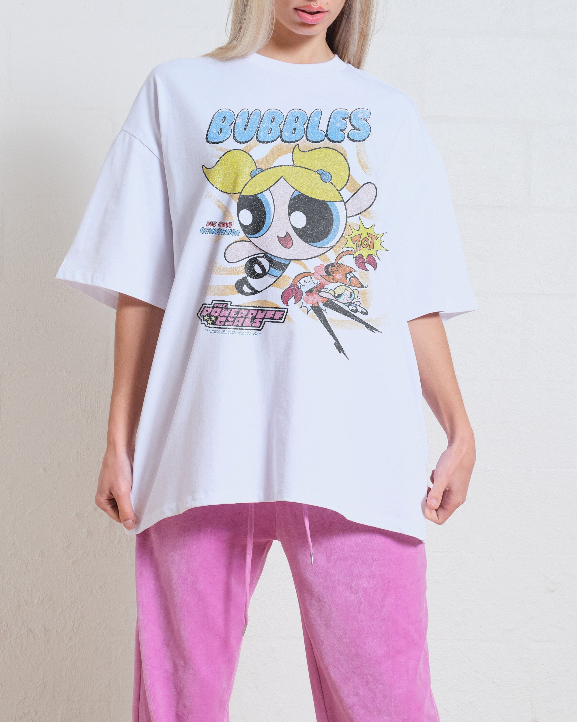 Bubbles Oversized Tee Australia Online White