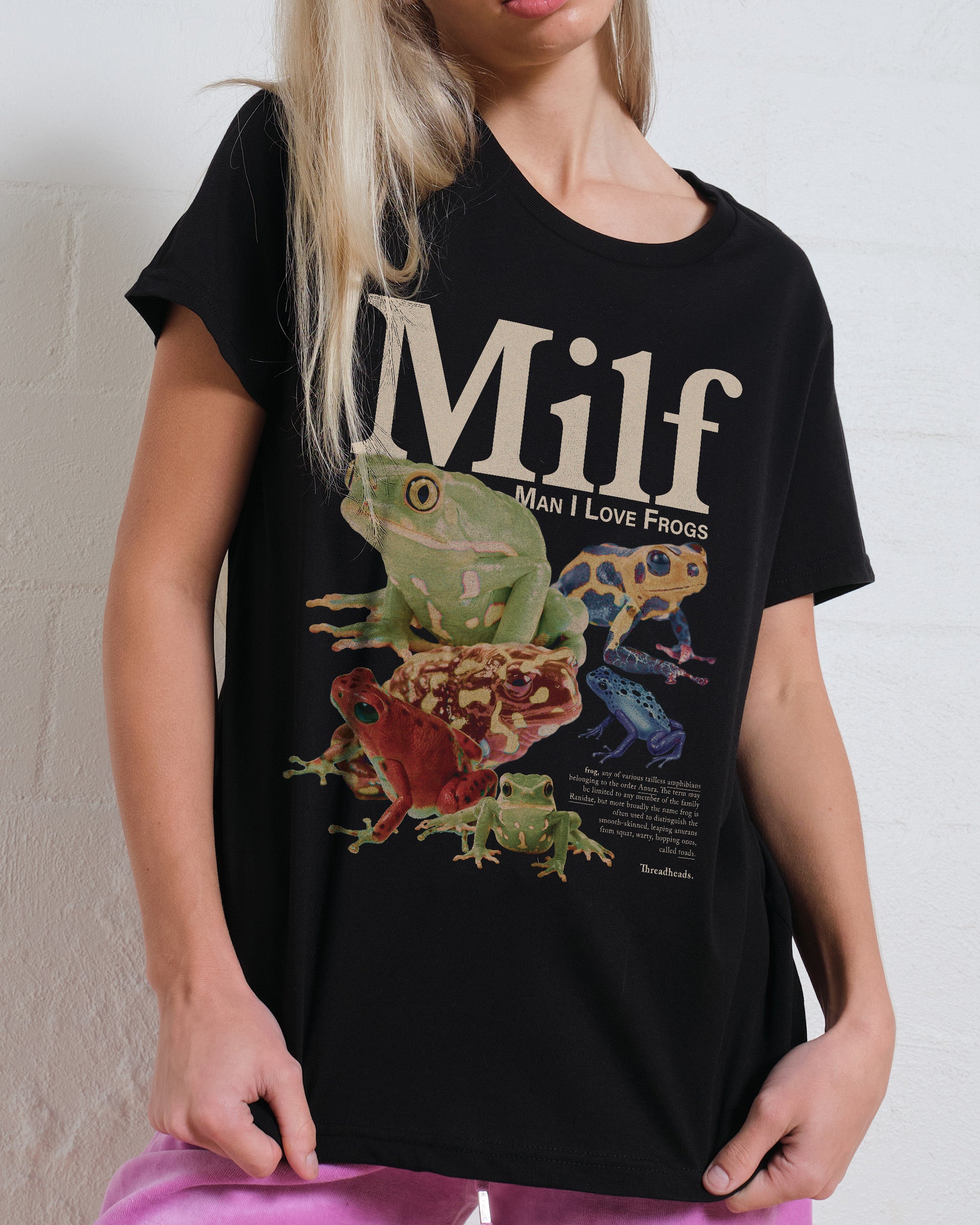 Man I Love Frogs Women's Tee