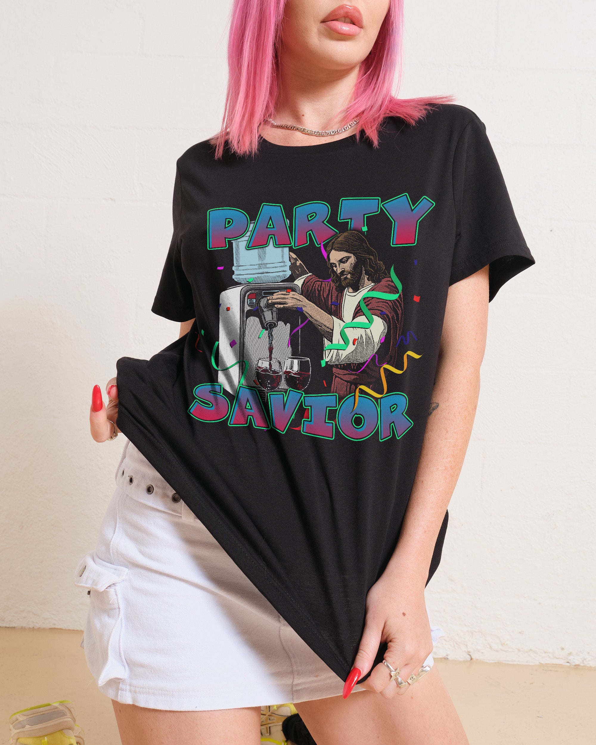 Party Savior T-Shirt #gender_women's