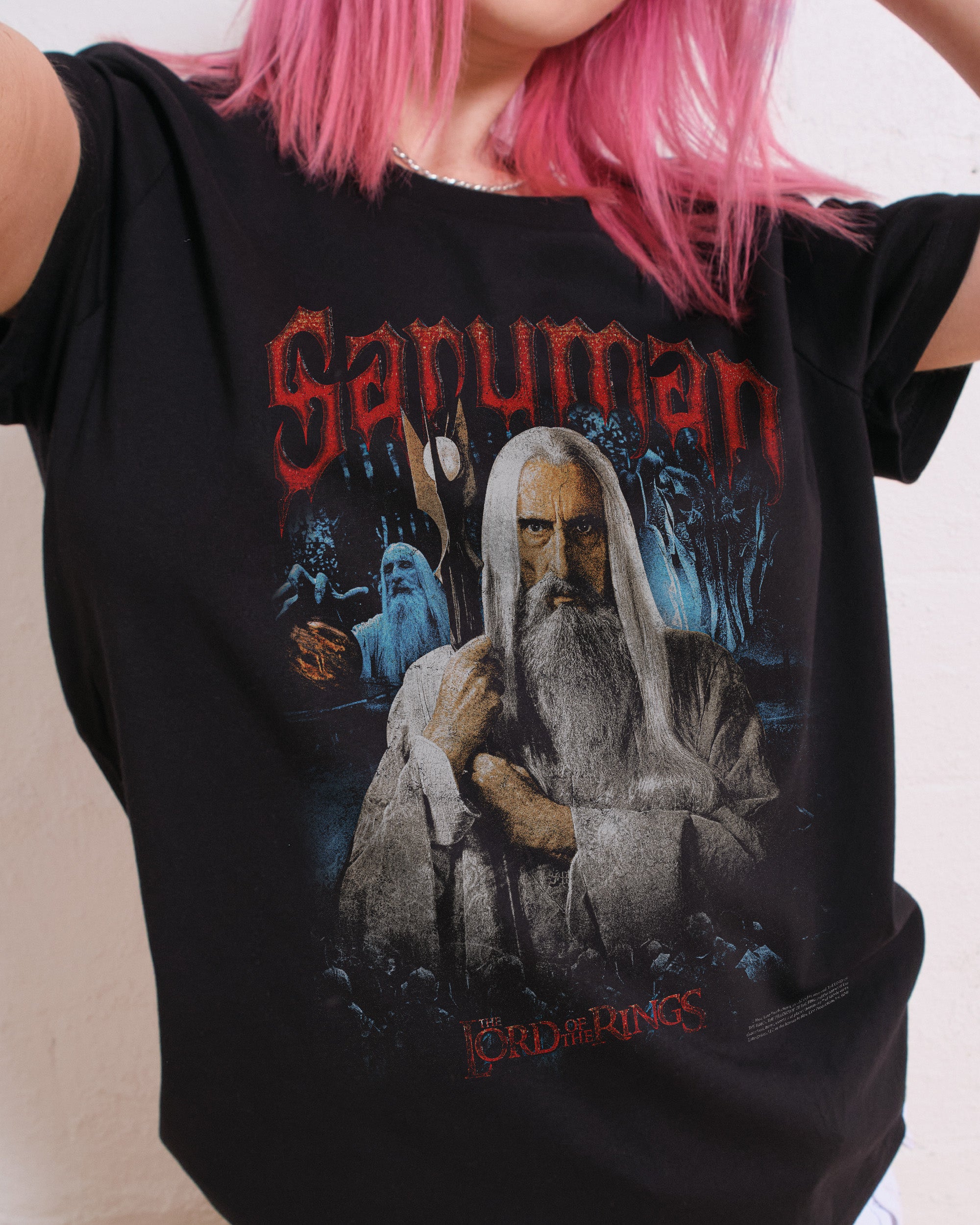 Vintage Saruman T-Shirt Australia Online #gender_women's