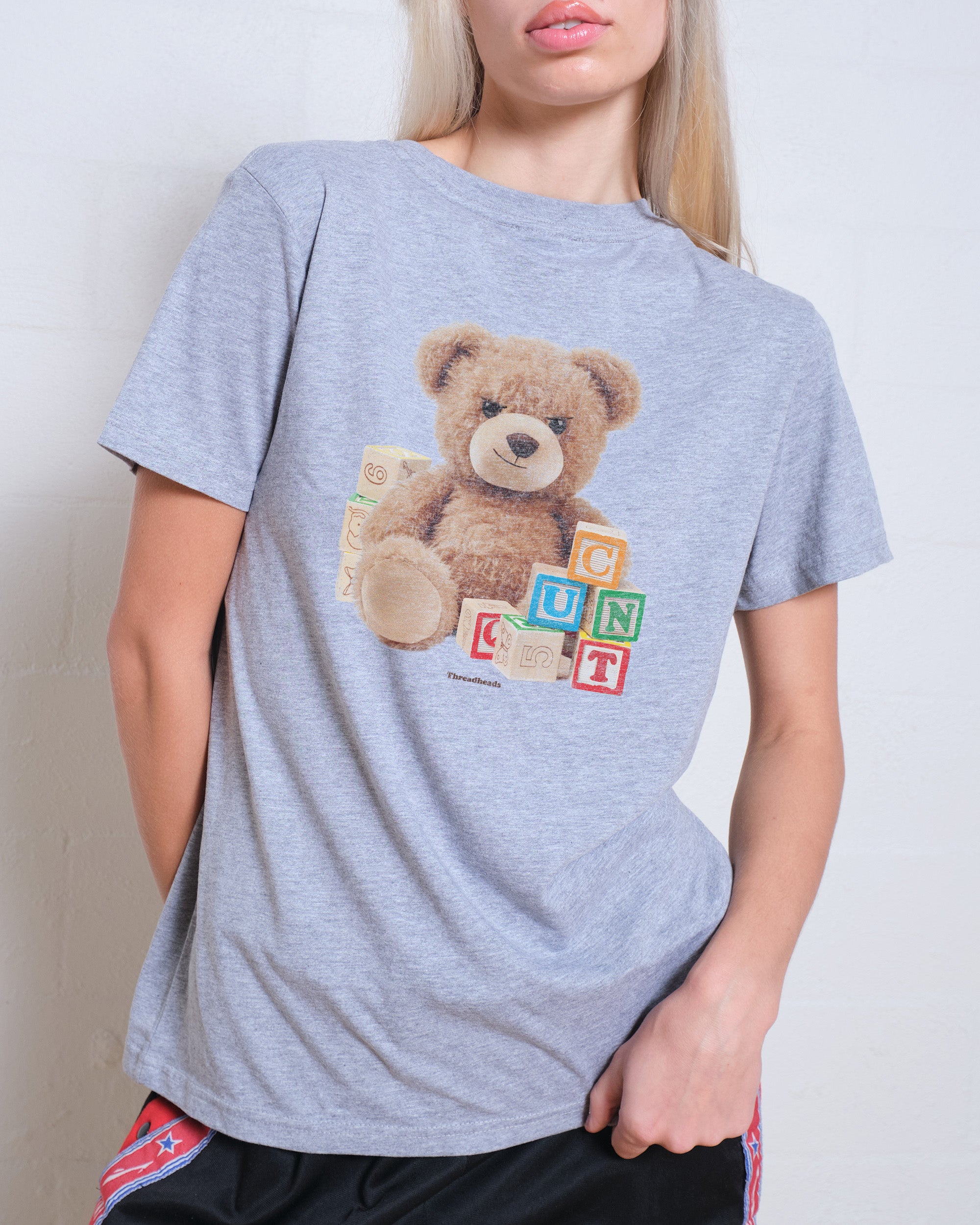 Spell It Out Teddy T-Shirt #gender_women's