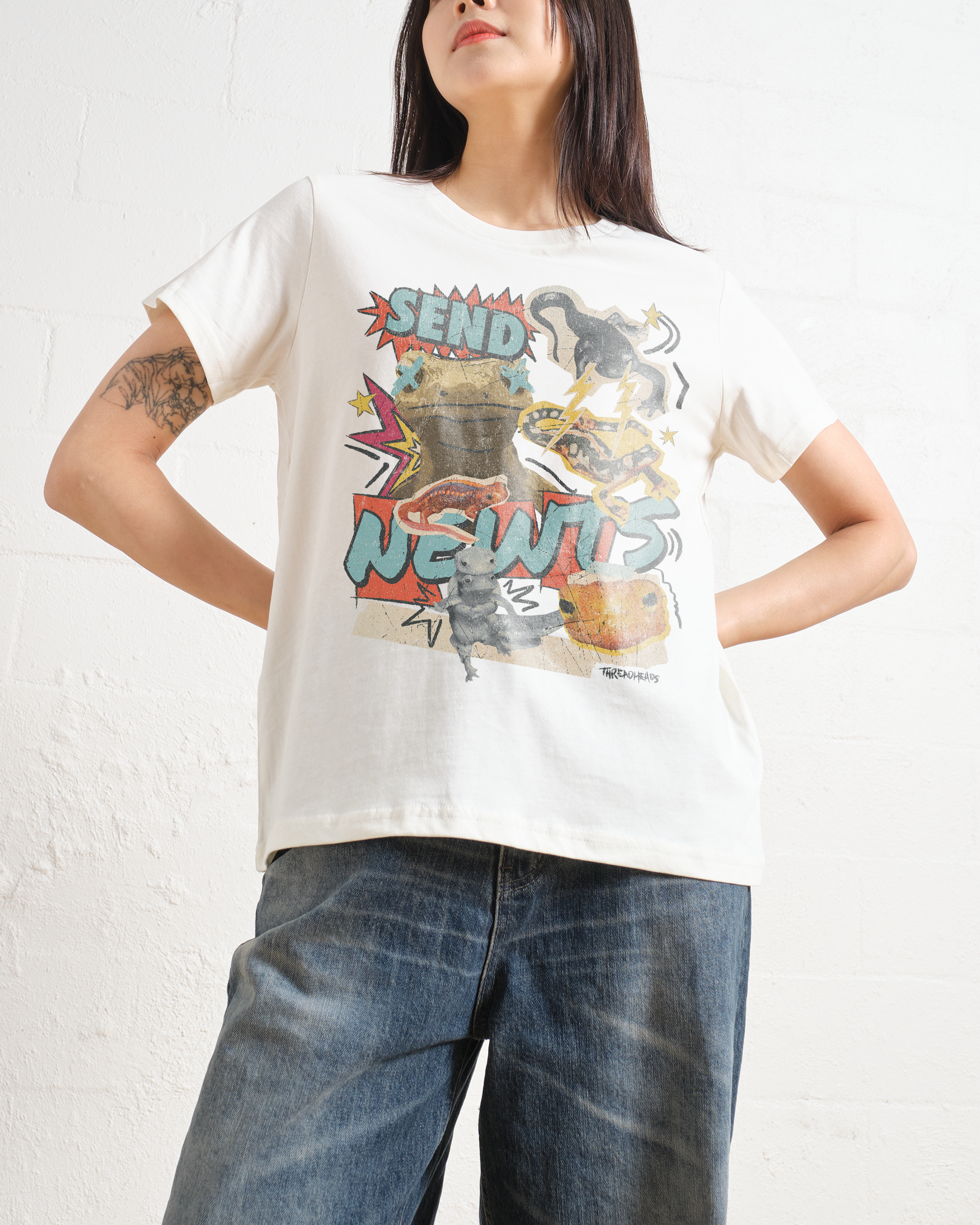 Send Newts T-Shirt #gender_women's