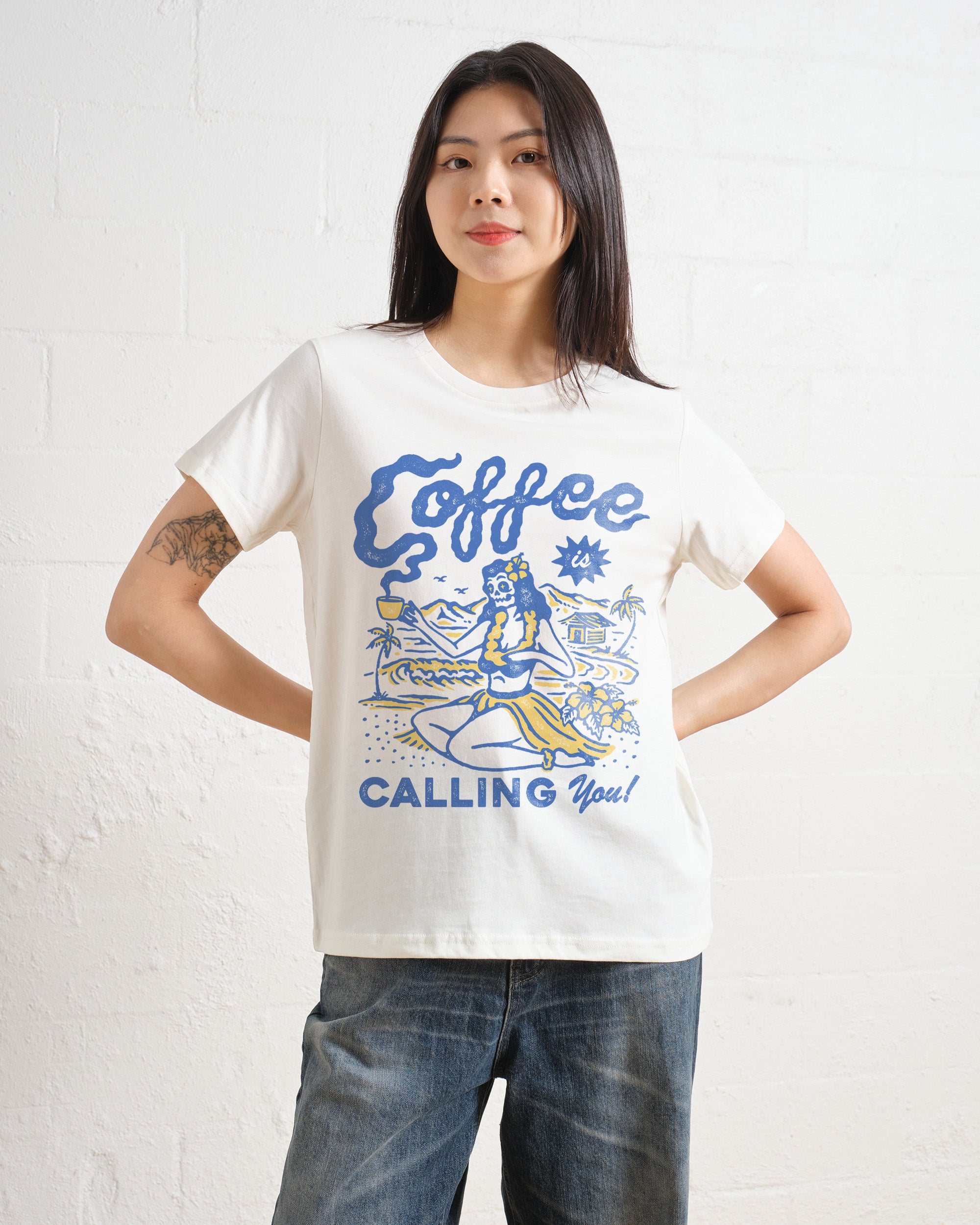 Coffee is Calling You Women's Tee