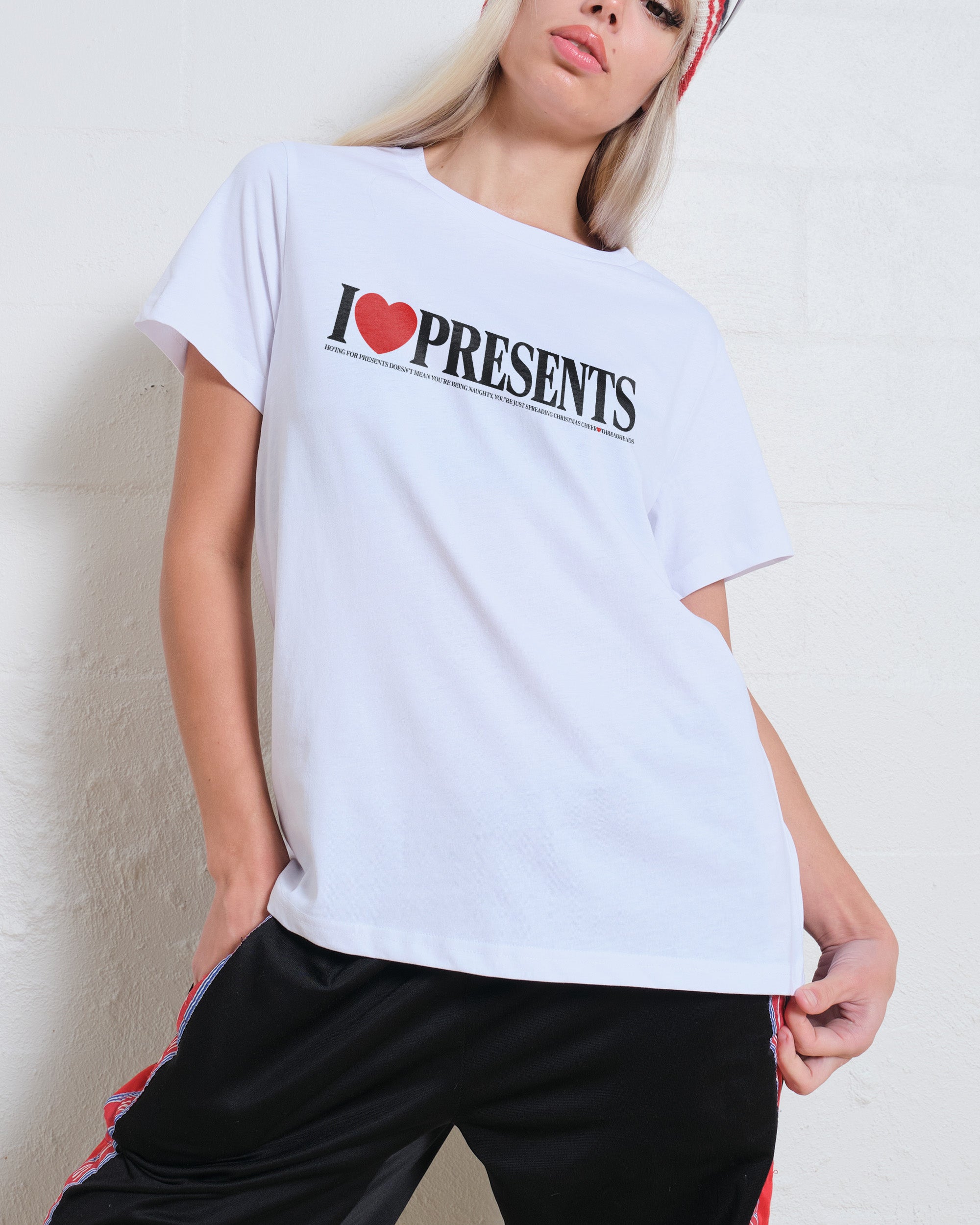 I Love Presents T-Shirt #gender_women's