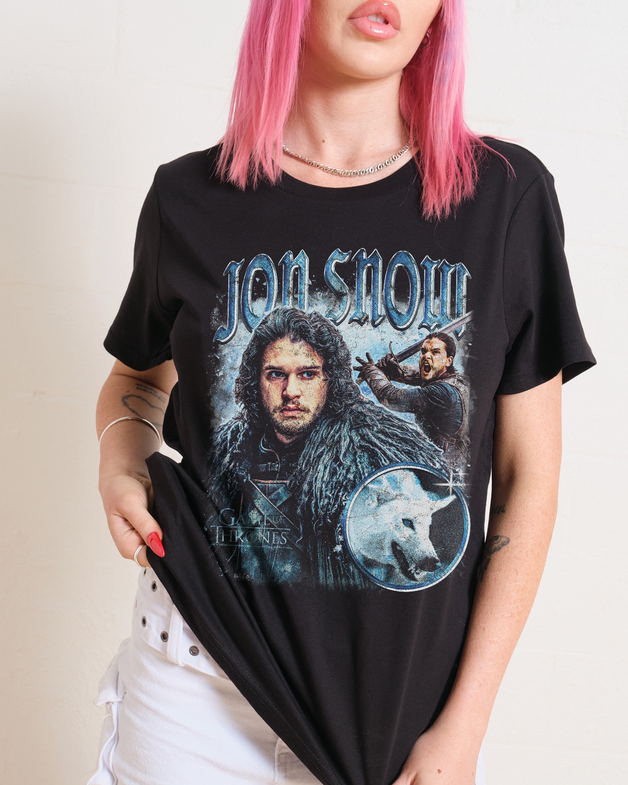 Vintage Jon Snow T-Shirt #gender_women's