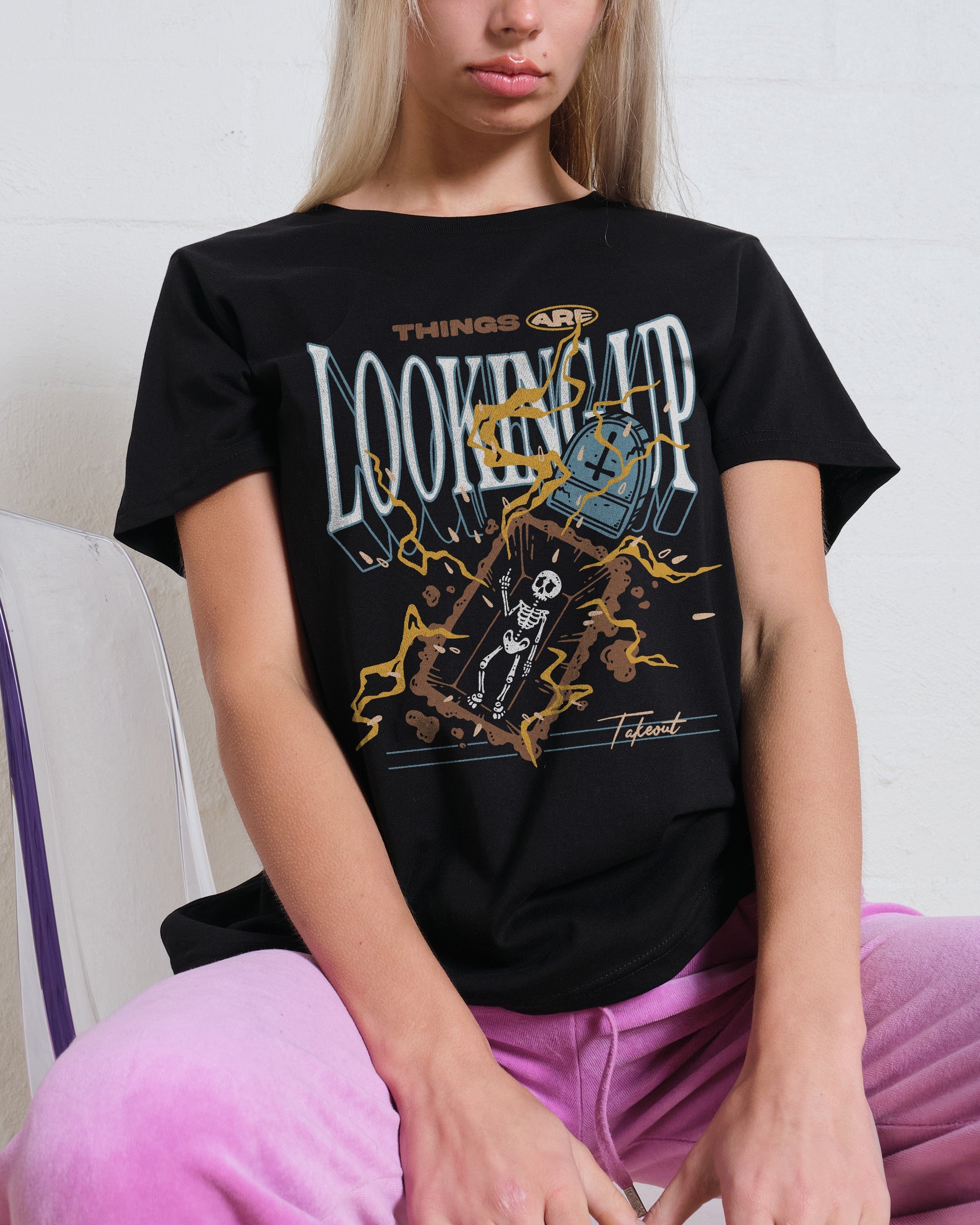 Things Are Looking Up T-Shirt #gender_women's