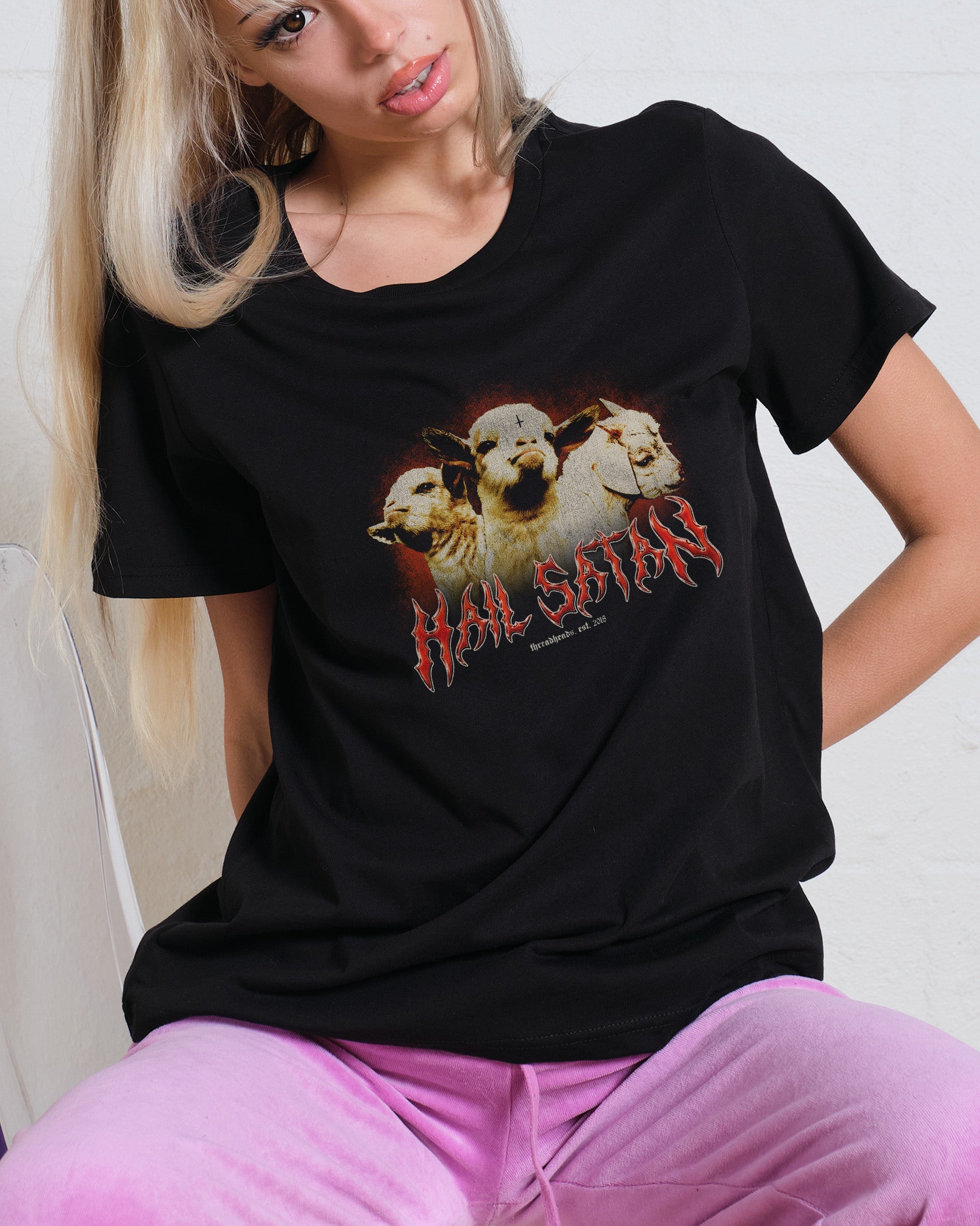 Hail Satan T-Shirt #gender_women's