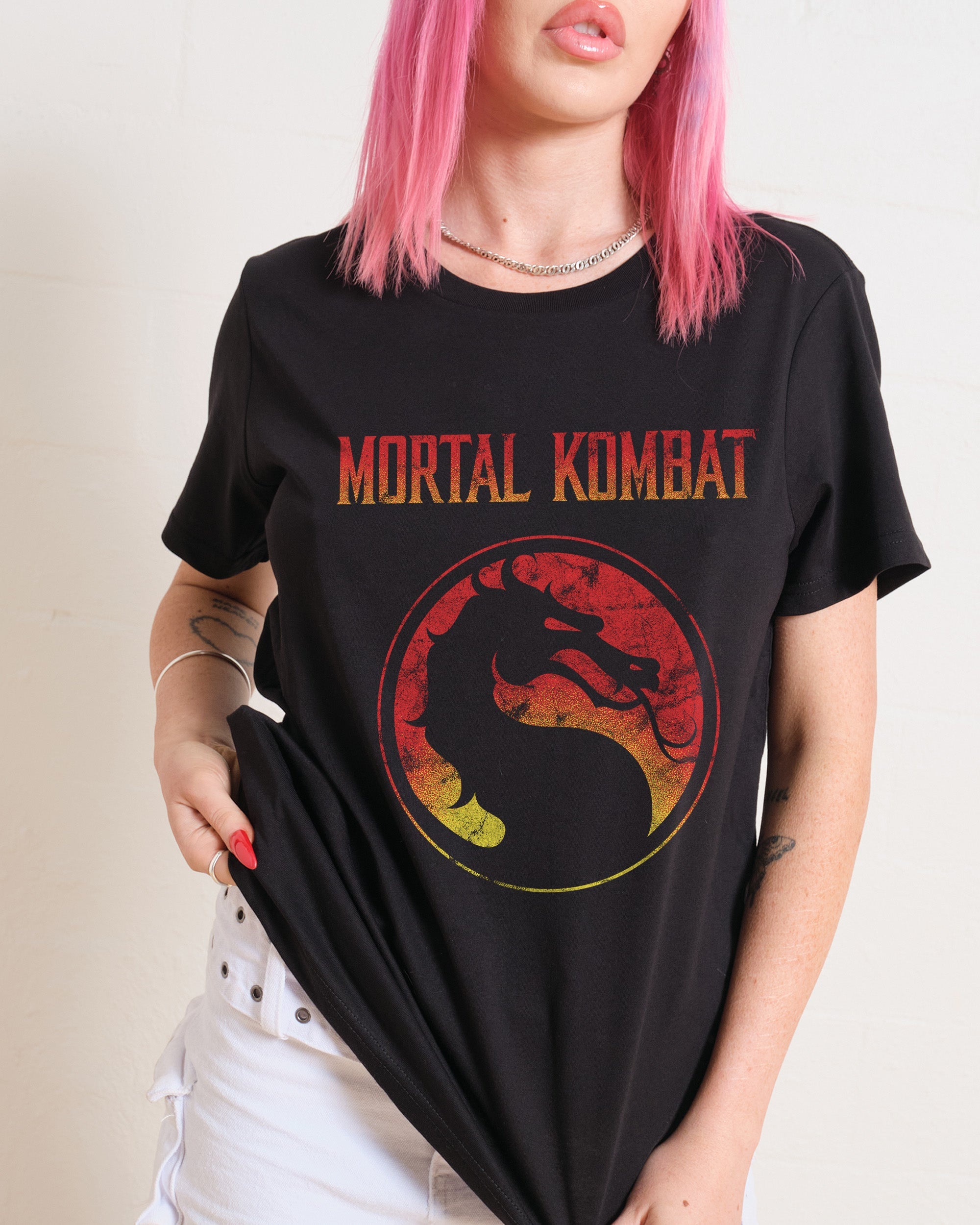 Mortal Kombat Logo T-Shirt #gender_women's