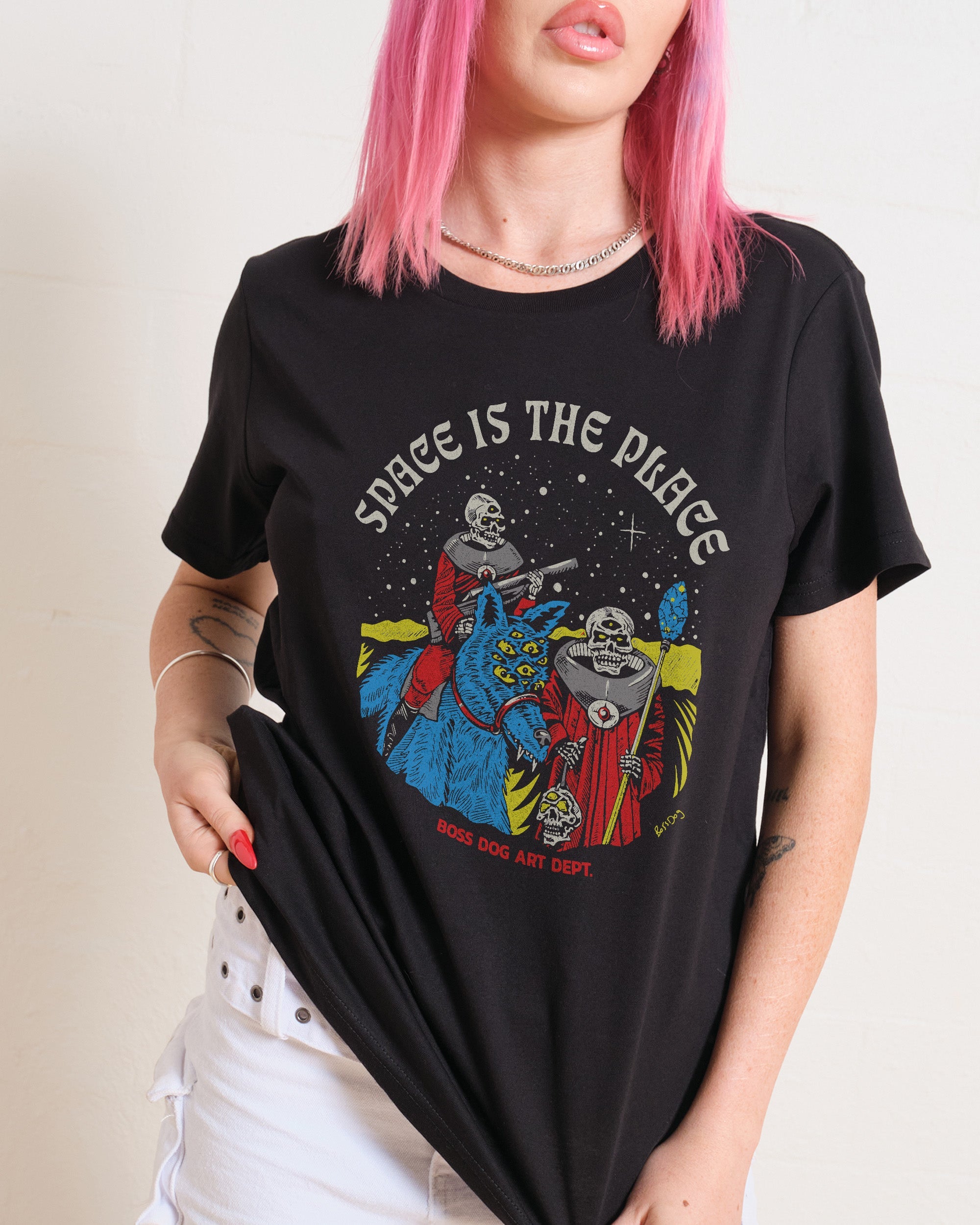 Space Is The Place T-Shirt #gender_women's