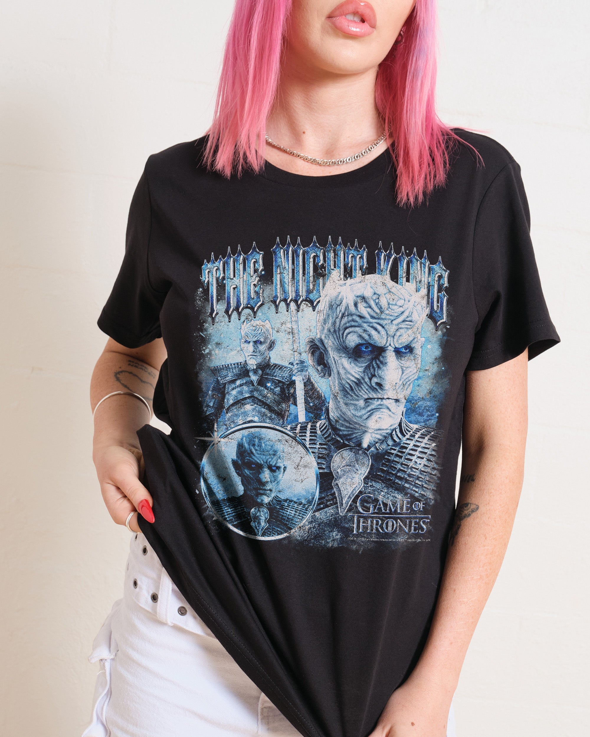 Vintage The Night King T-Shirt #gender_women's