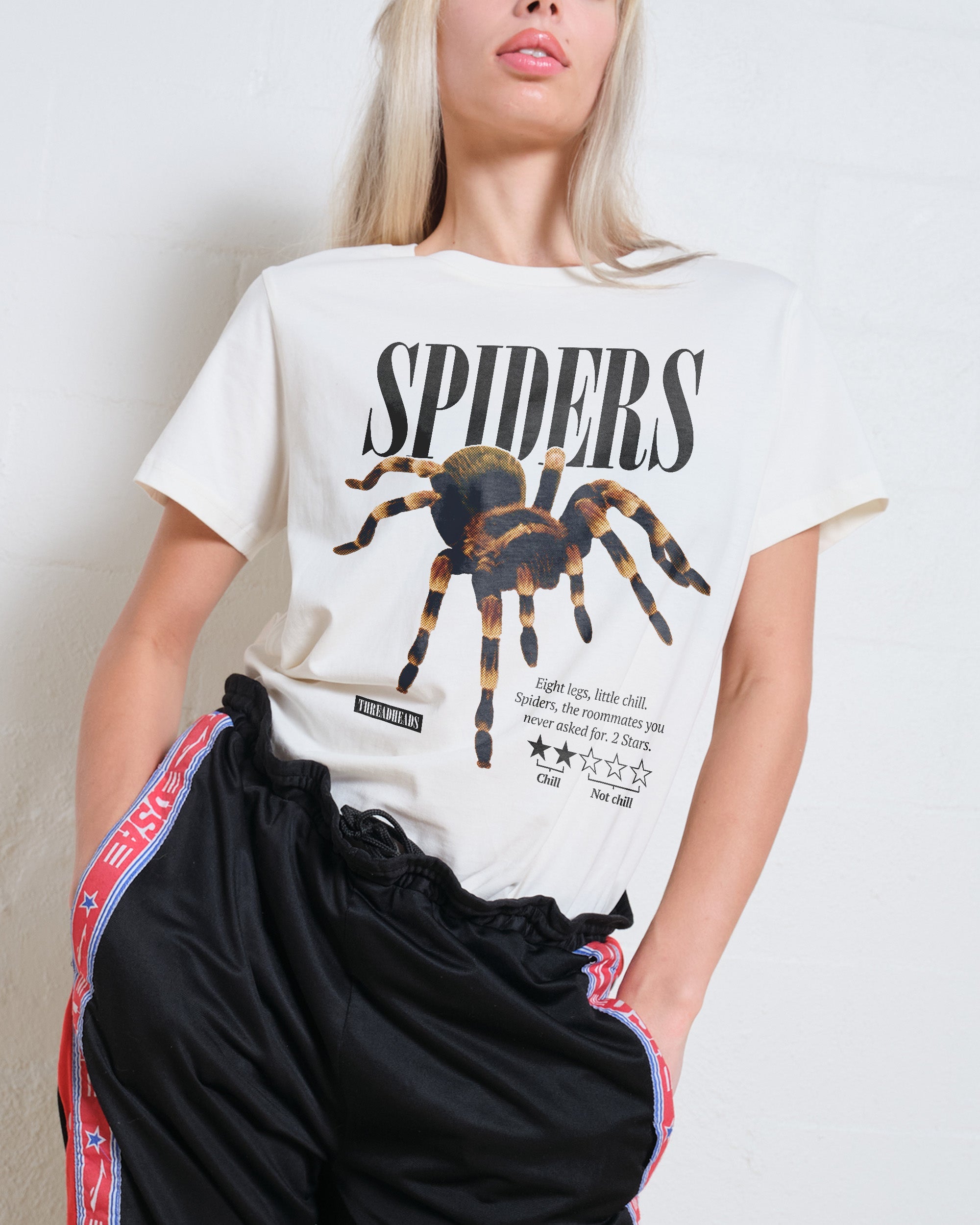 Spiders: A Review T-Shirt #gender_women's