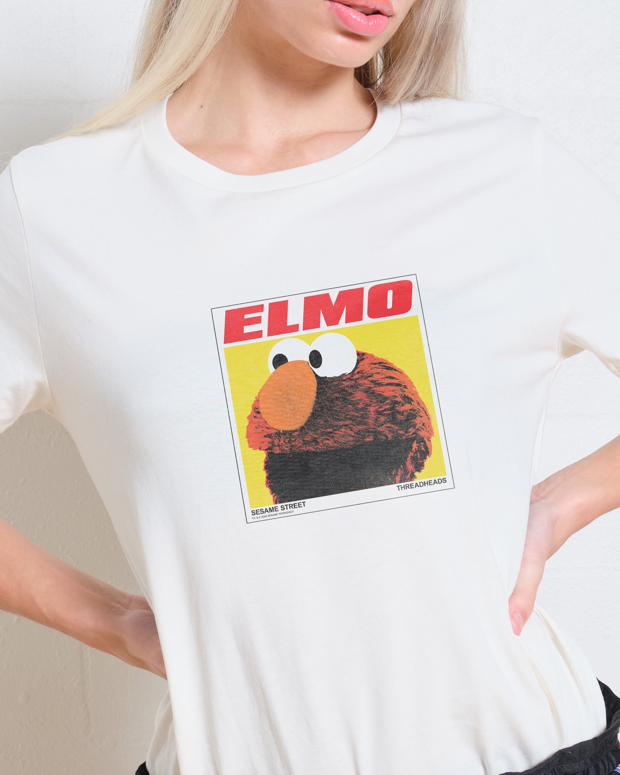 Elmo's Greatest Hits T-Shirt #gender_women's